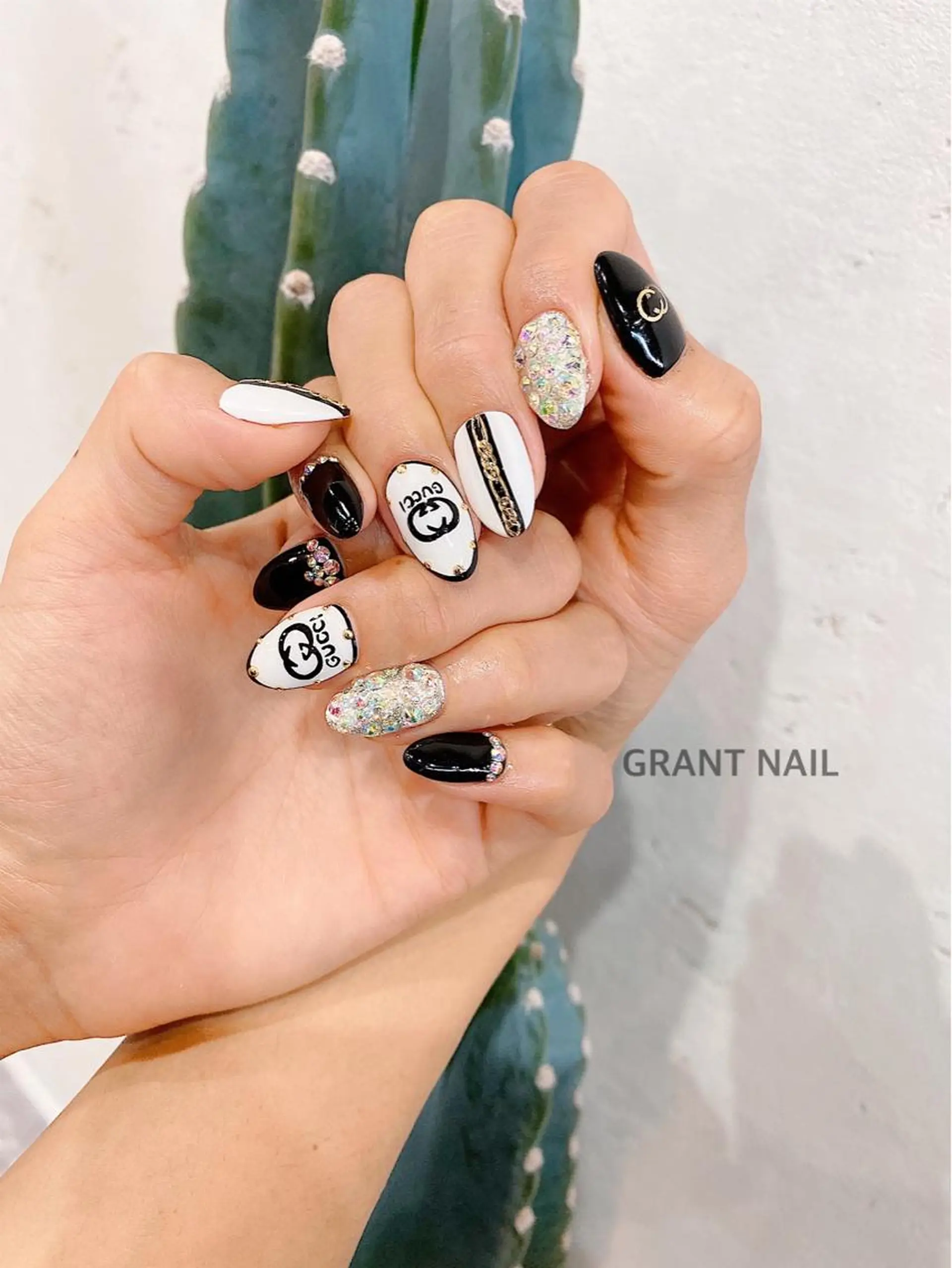 ネイル アートネイル クリアネイル ジェルネイル ニュアンスネイル GRANT NAIL 岩出店のネイルデザイン
