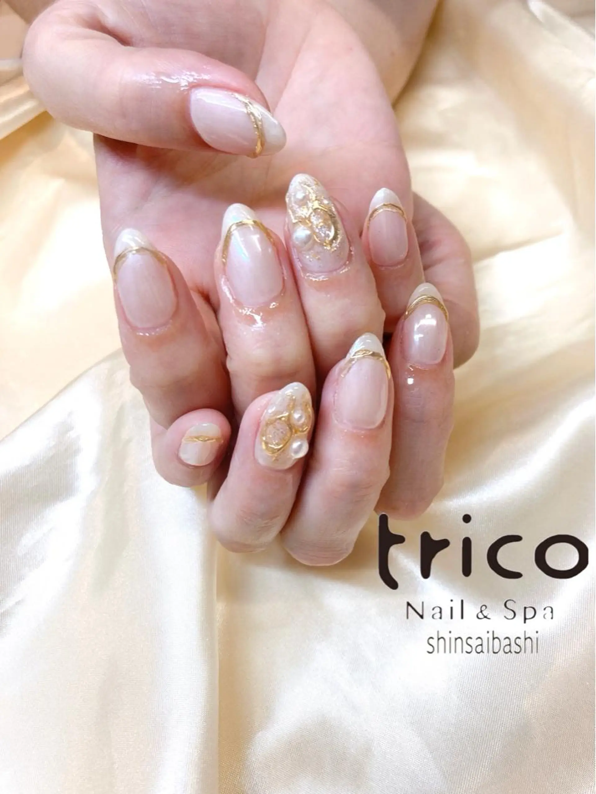 ネイル ハンドネイル 竹本 恵美のネイルデザイン