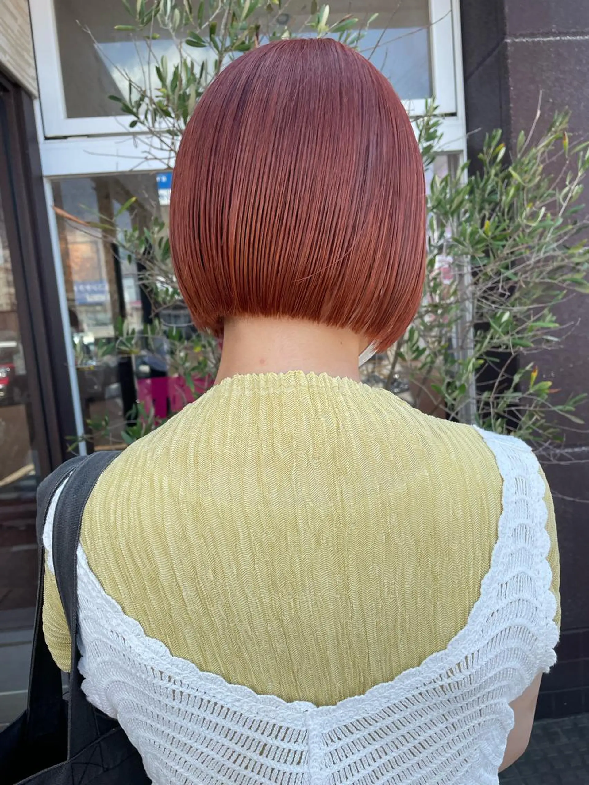 ショート カラー ヘアアレンジ EARTH長岡店🩵 石原莉穂のヘアスタイル