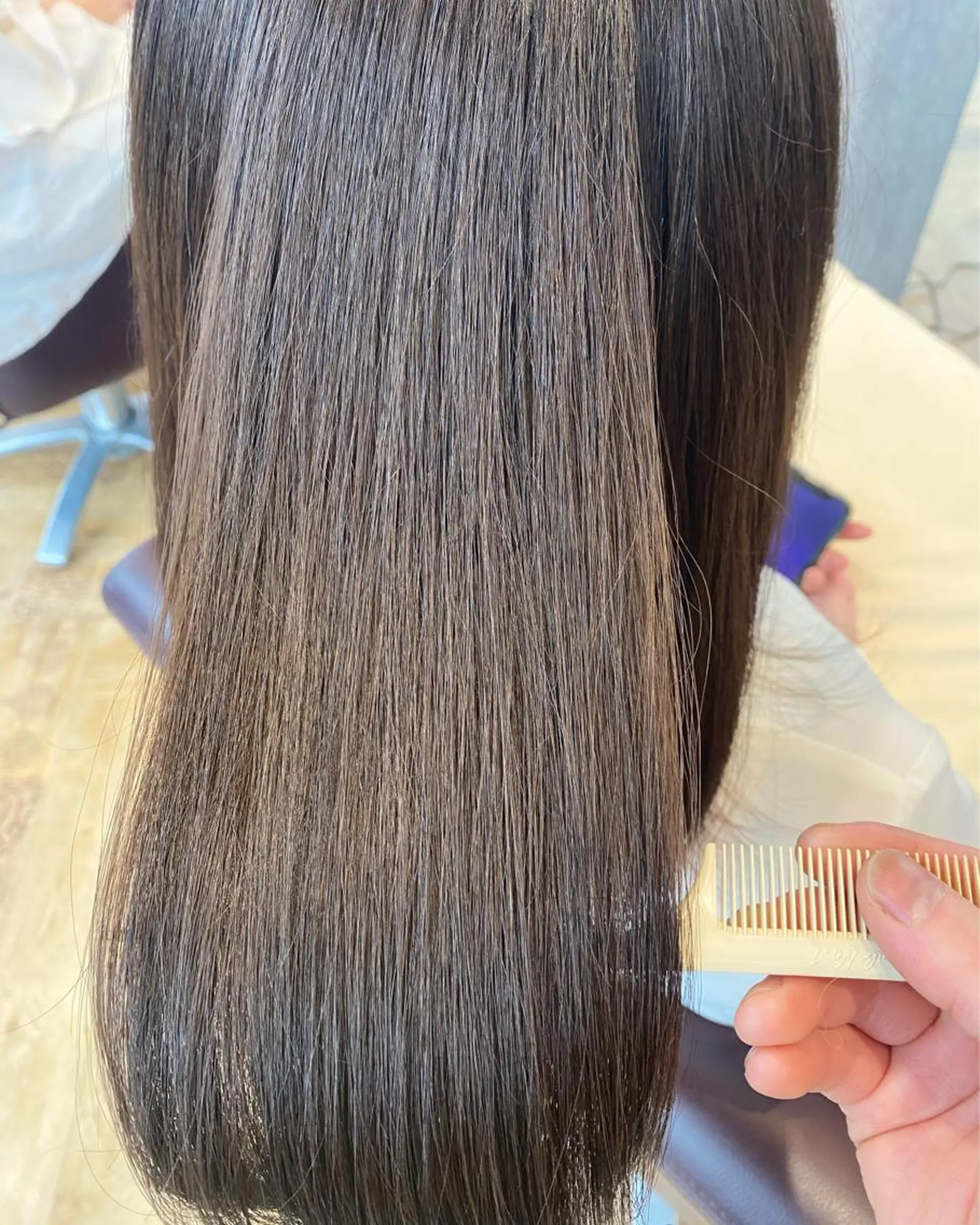 ロング カラー アクアカラー トリートメント 🫧髪質改善×艶髪 🫧根本泰成🫧のヘアスタイル