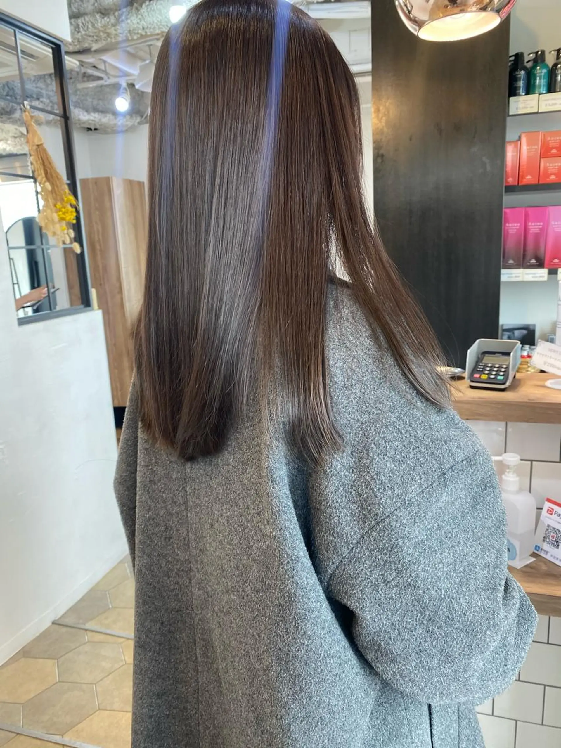 ロング カラー 🥣 hashi 🛋️のヘアスタイル