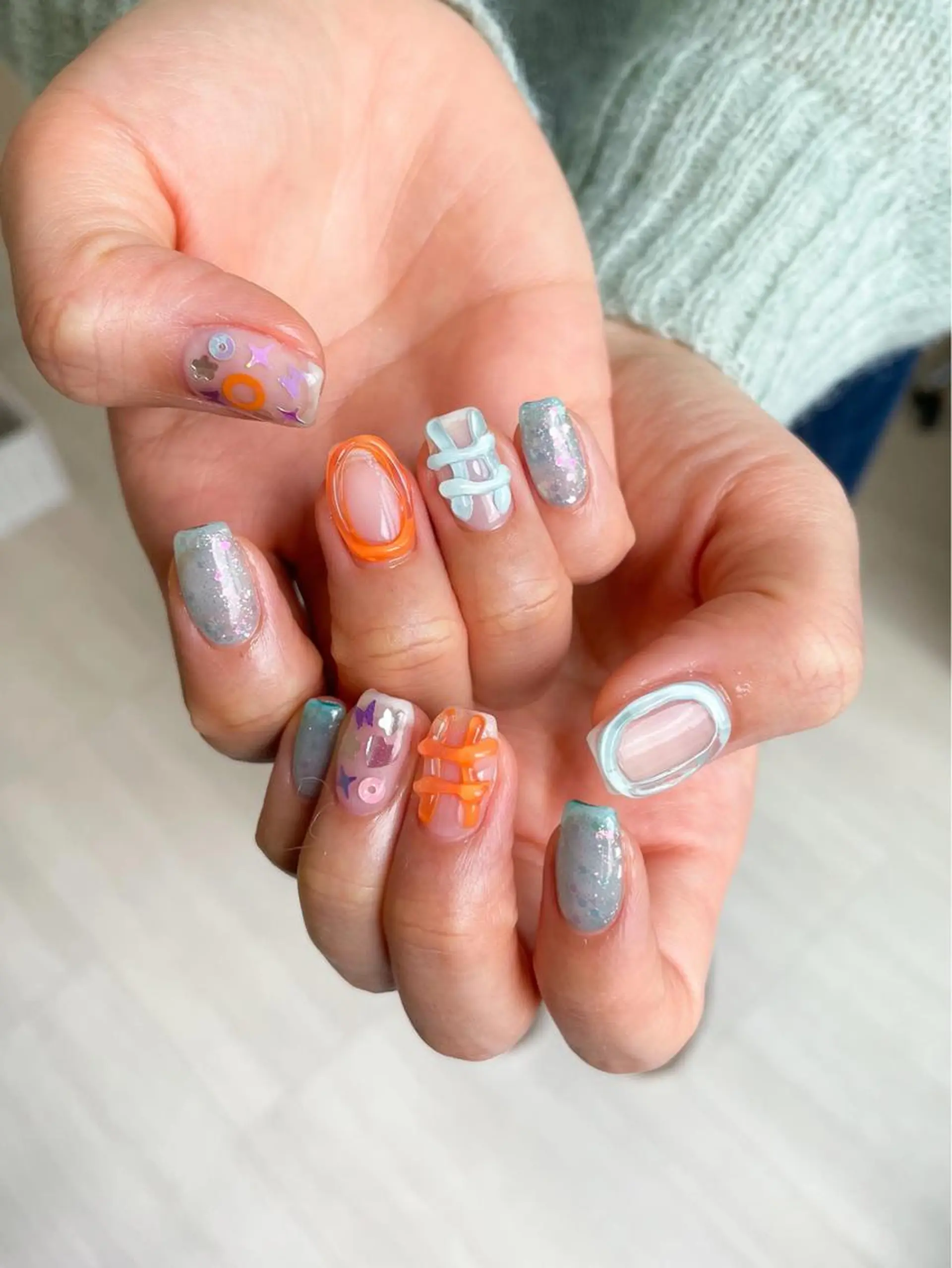 ネイル ハンドネイル Hisaka Mikiのネイルデザイン