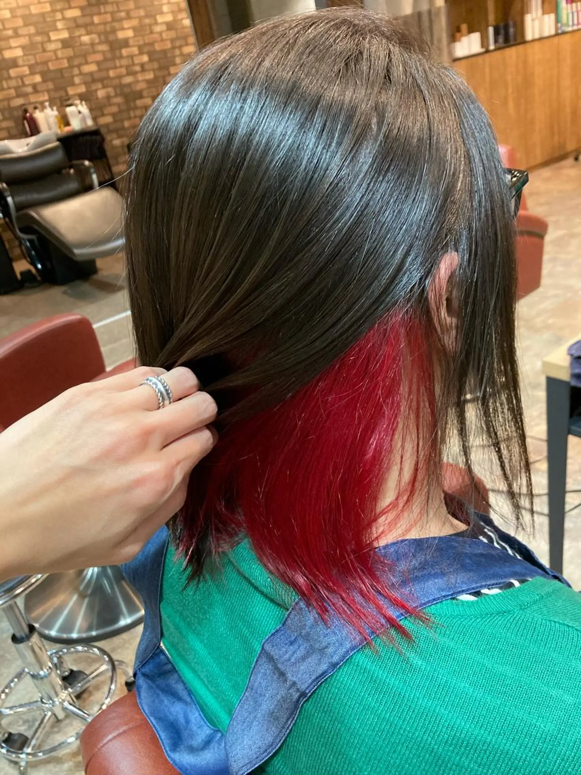 ミディアム カラー カット ヘアカラー TECHRISE金山所属・ERIKO Tのヘアスタイル