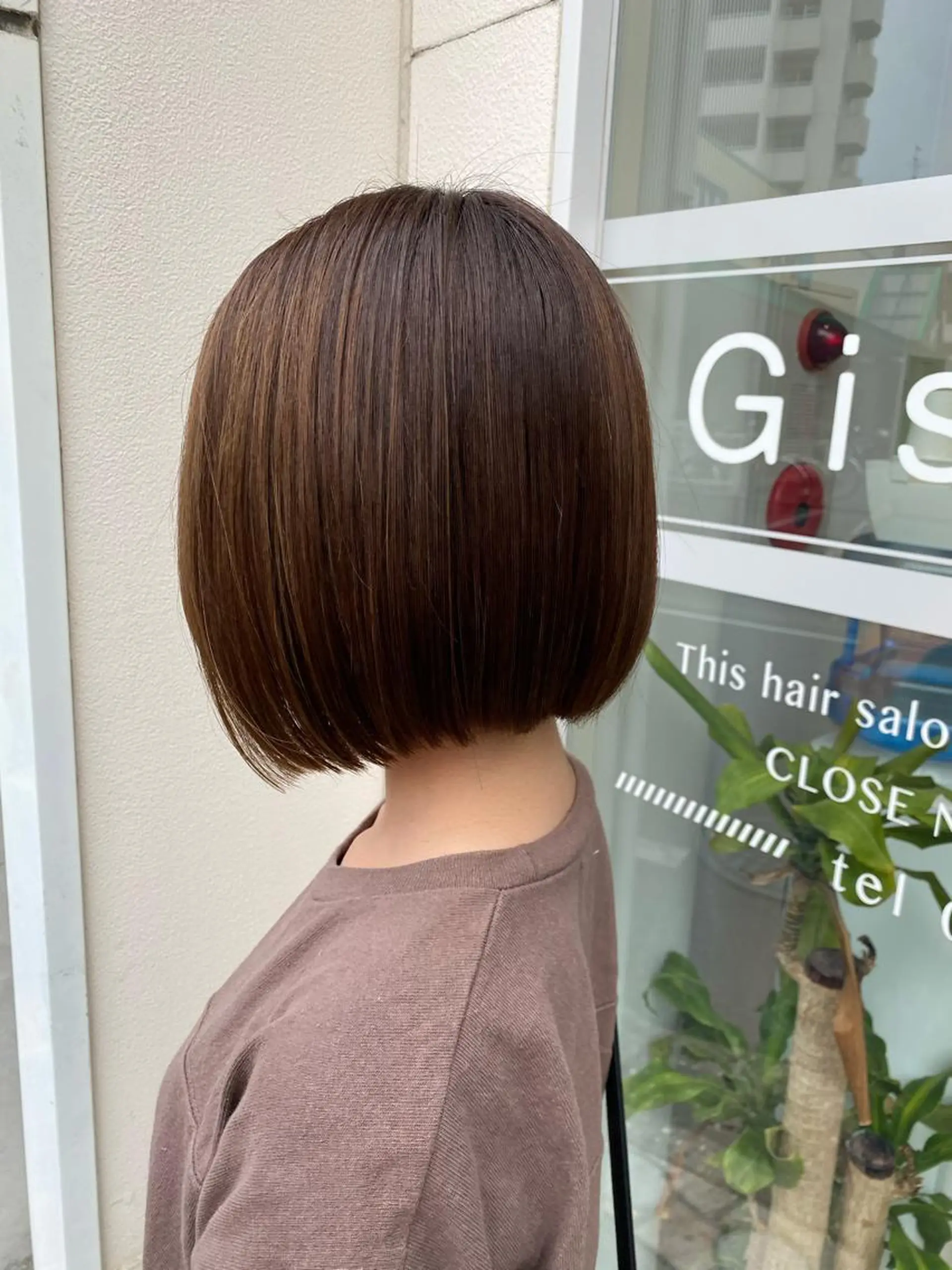 ショート カラー jill by gisel＿奥家のヘアスタイル