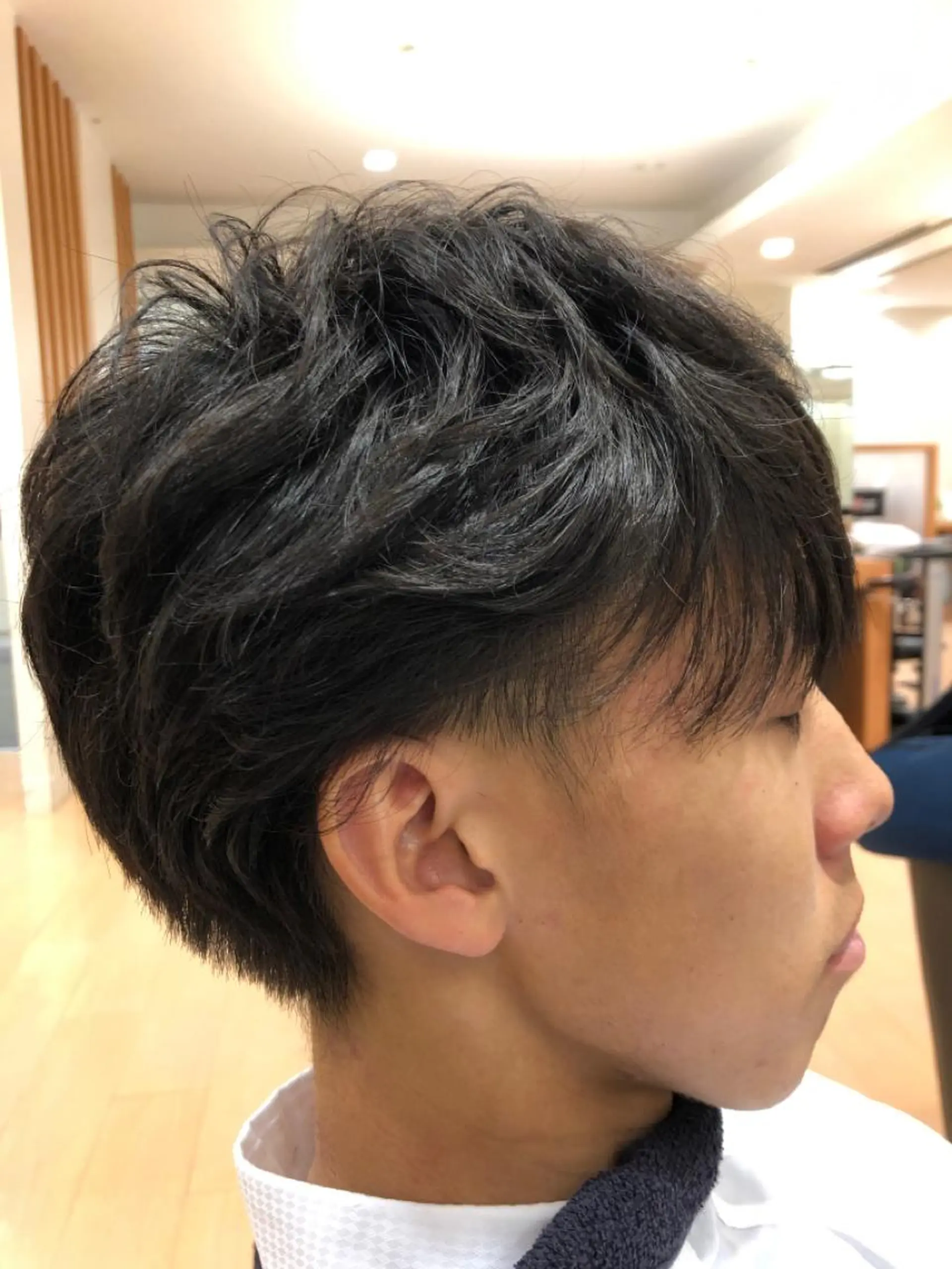 ショート パーマ メンズ mod'shair船橋所属・ムロオカ ヨシキのヘアスタイル