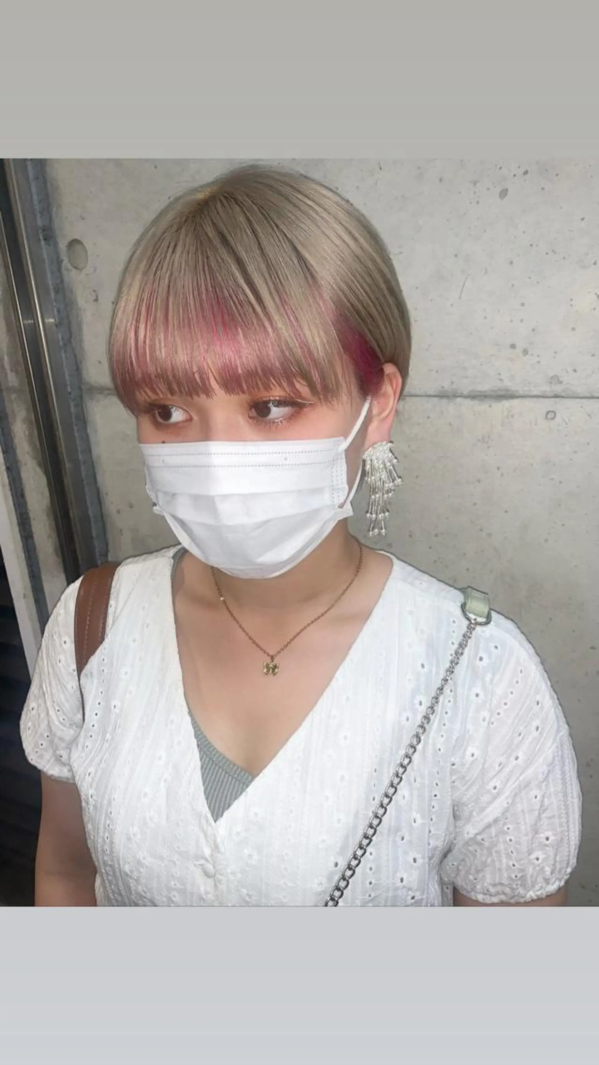 ショート カラー デザインカラー インナーカラー haco＋所属・圧倒的デザイン力 店長🎨RENAのヘアスタイル