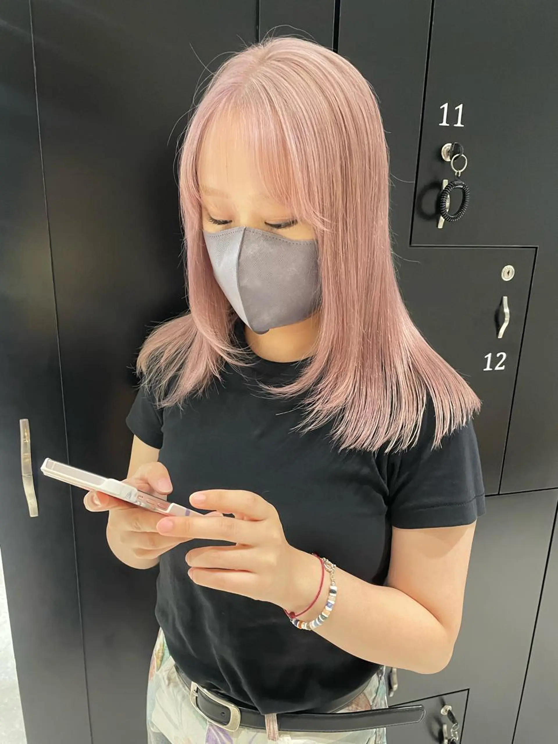 セミロング カラー カット ヘアカラー トリートメント yurika☁️ 似合わせ｜レイヤーのヘアスタイル