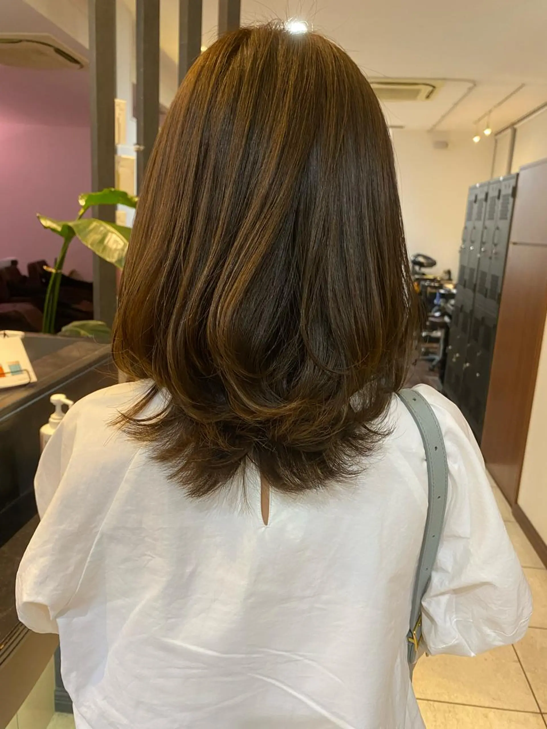 ミディアム レイヤー支持no.1 ☆笠原翔一のヘアスタイル