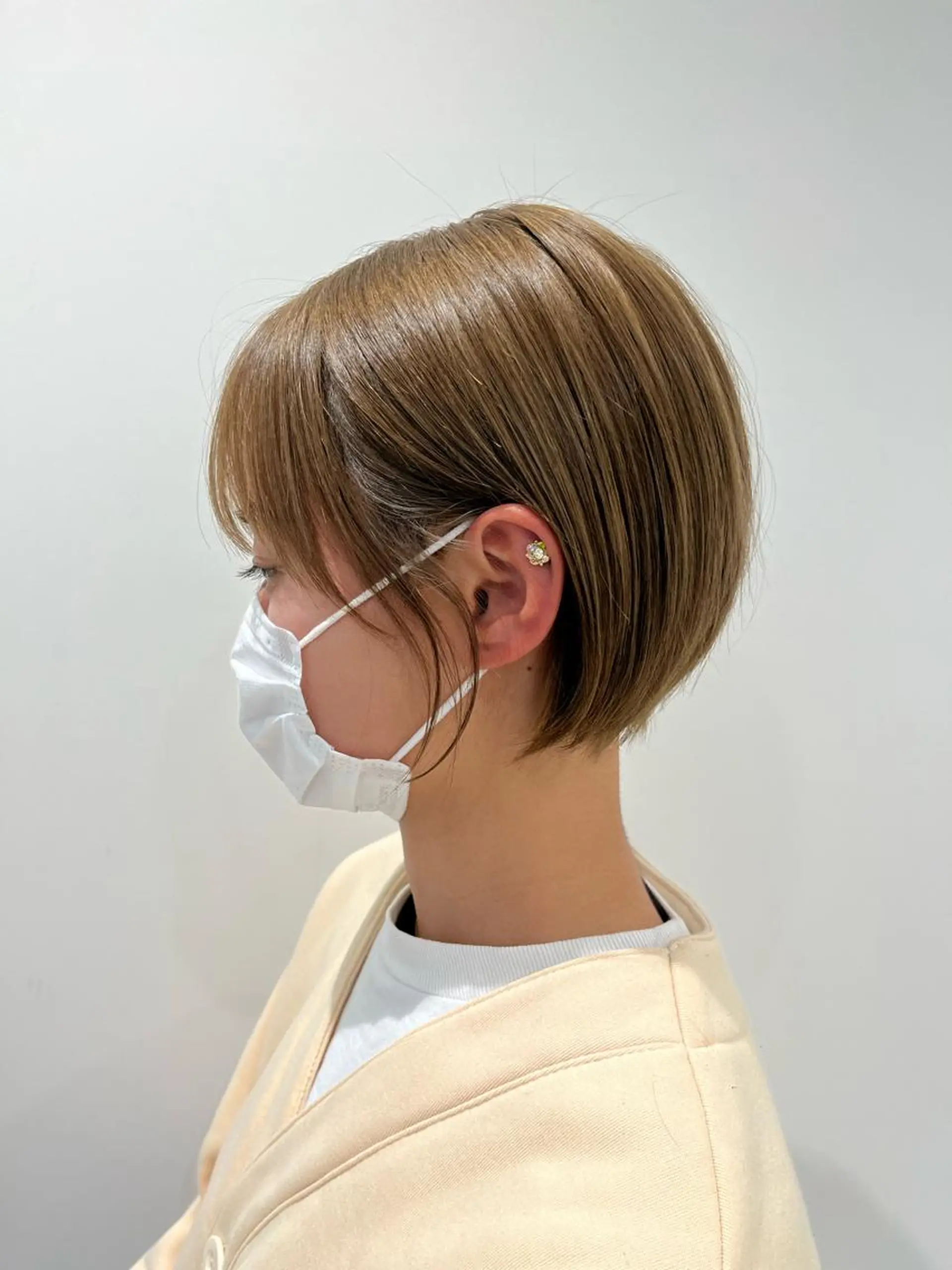 ショート 丸みショート ショートヘア カット ヘアカラー トリートメント レイヤー⭐️カラー ⭐️平川雅史のヘアスタイル