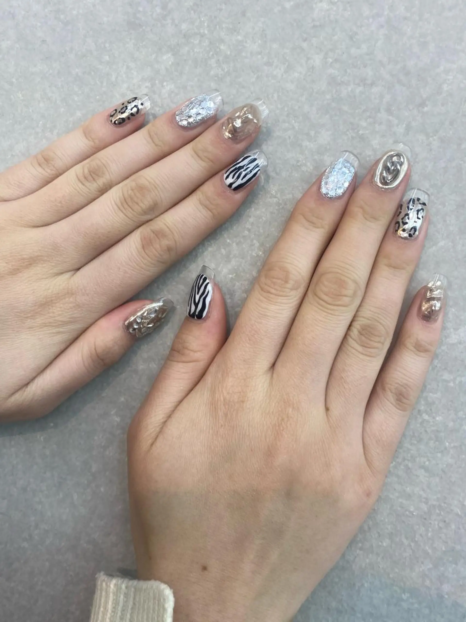 ネイル ハンドネイル 【似合わせ提案】鈴木 舞のネイルデザイン