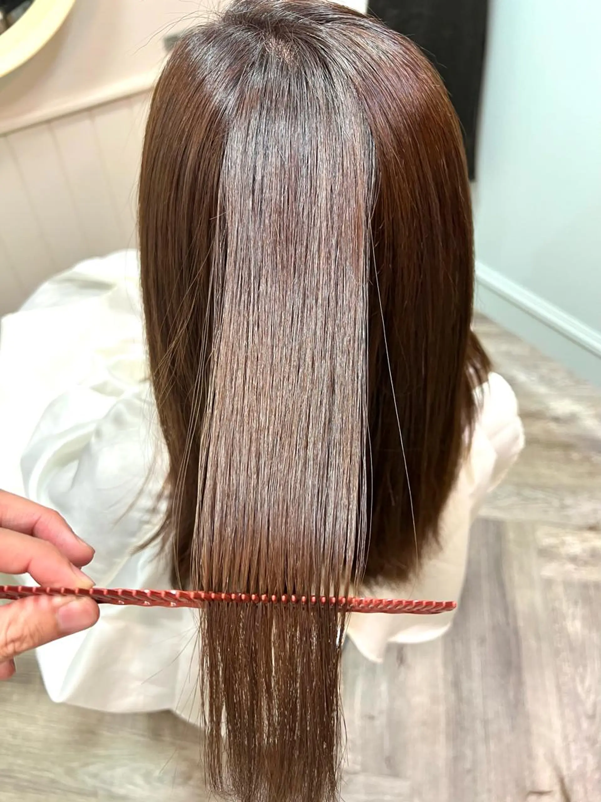 ロング カラー パーマ 髪質改善 ストレートパーマ カット ヘアカラー 縮毛矯正 トリートメント less仙台所属・美髪専門美容師🏄 kazuレスlessのヘアスタイル