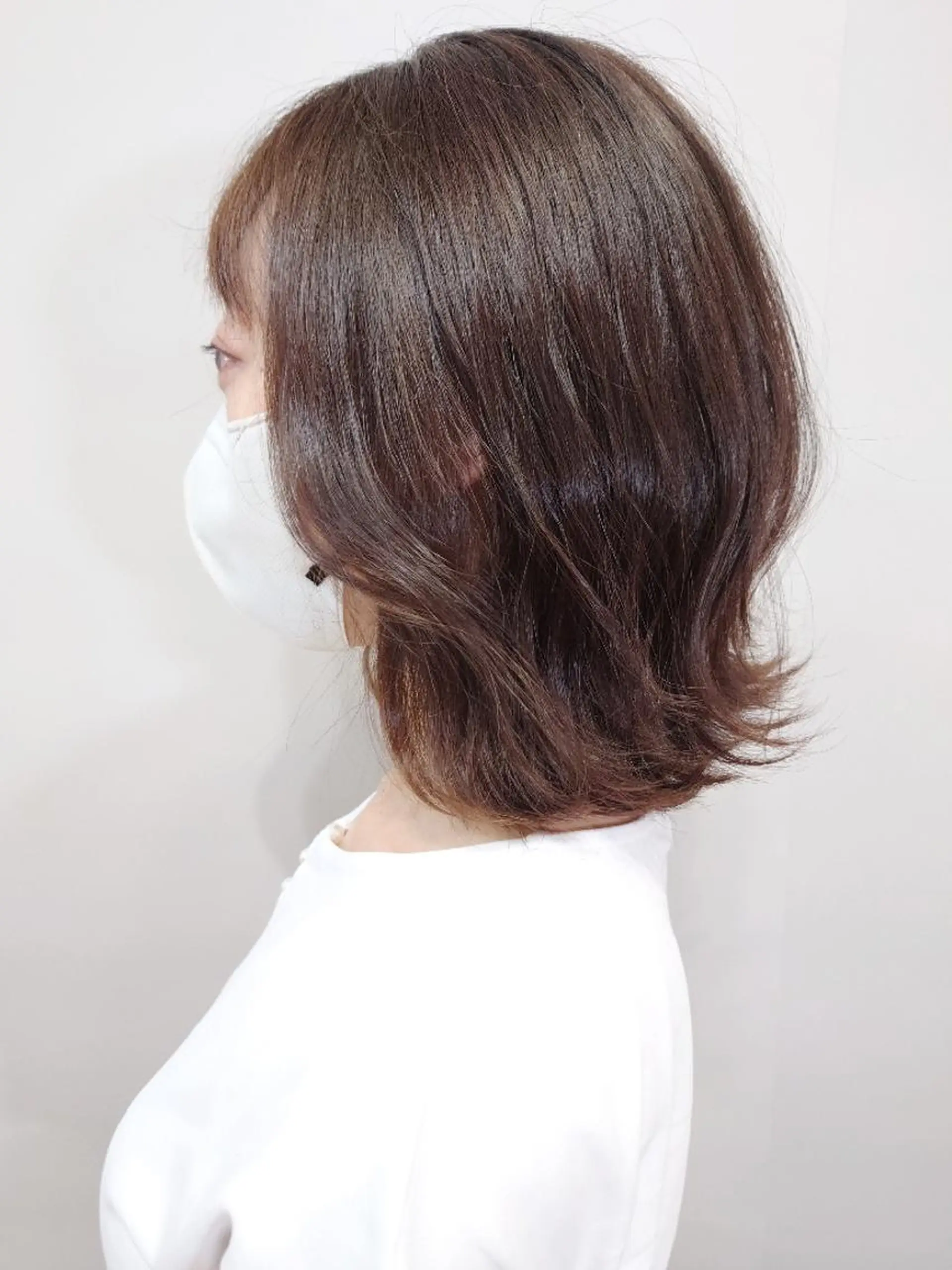 ミディアム カット ヘアカラー ブリーチ/ 髪質改善/RYOのヘアスタイル