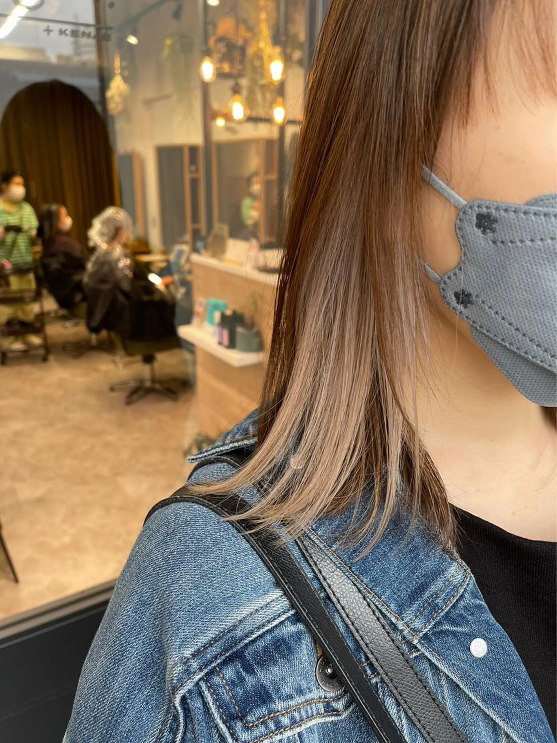 ミディアム カラー 艶カラー/縮毛矯正/ ケア/アレンジ/桜悠のヘアスタイル