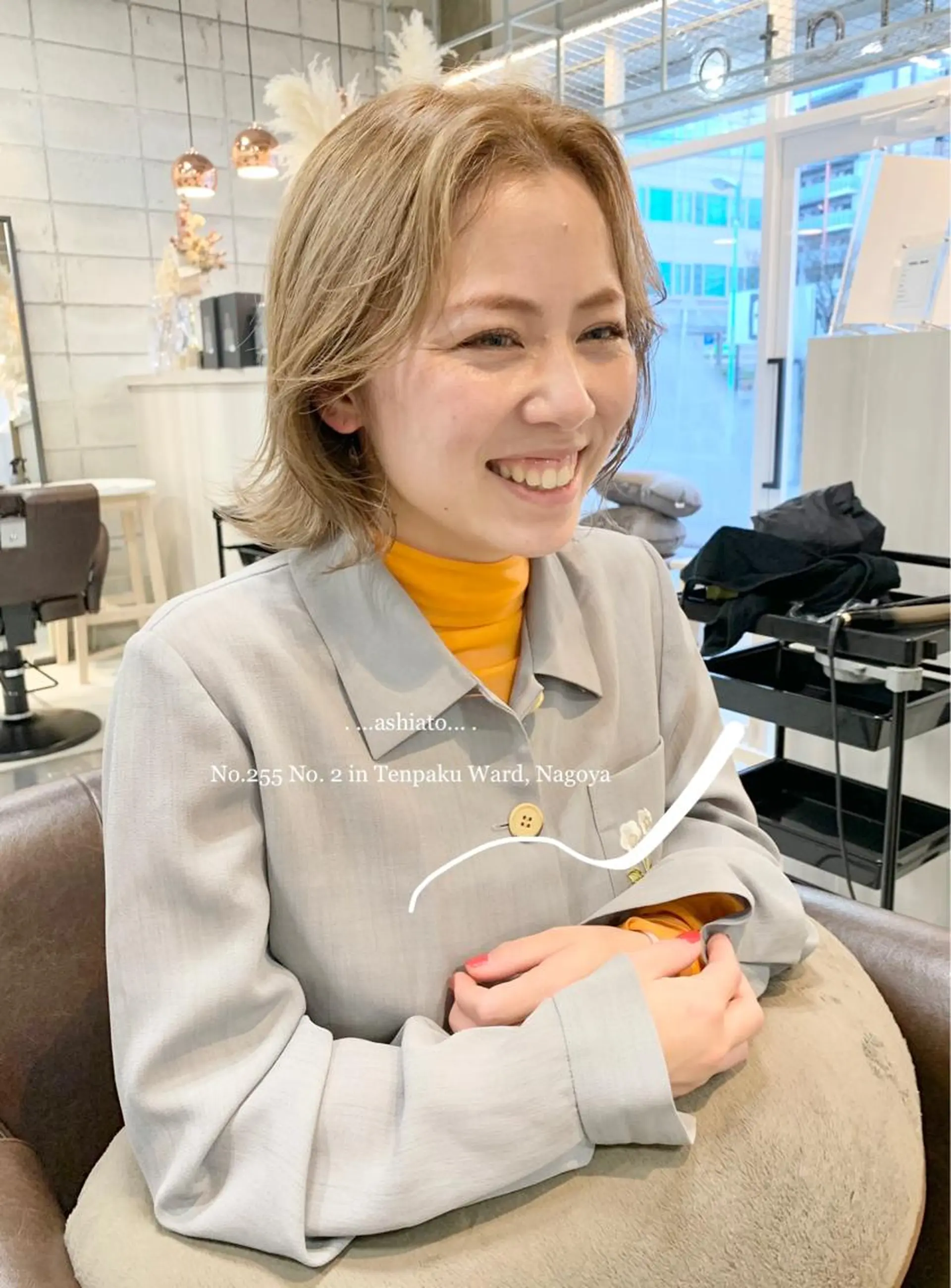 ショート カット ヘアカラー トリートメント 新海 芳樹のヘアスタイル