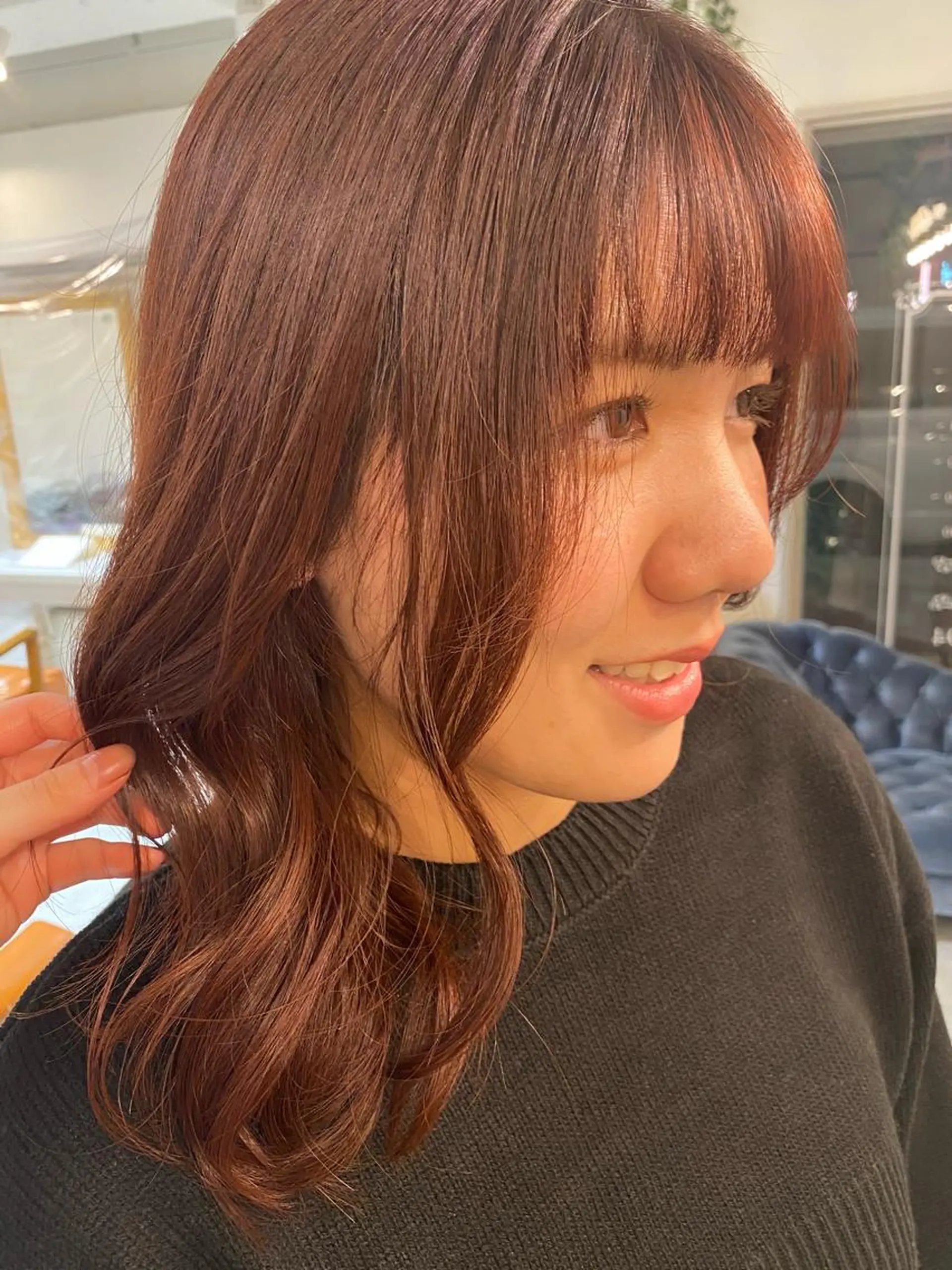 ミディアム カラー 浦和美容室 スタイリスト🌼ゆきのヘアスタイル