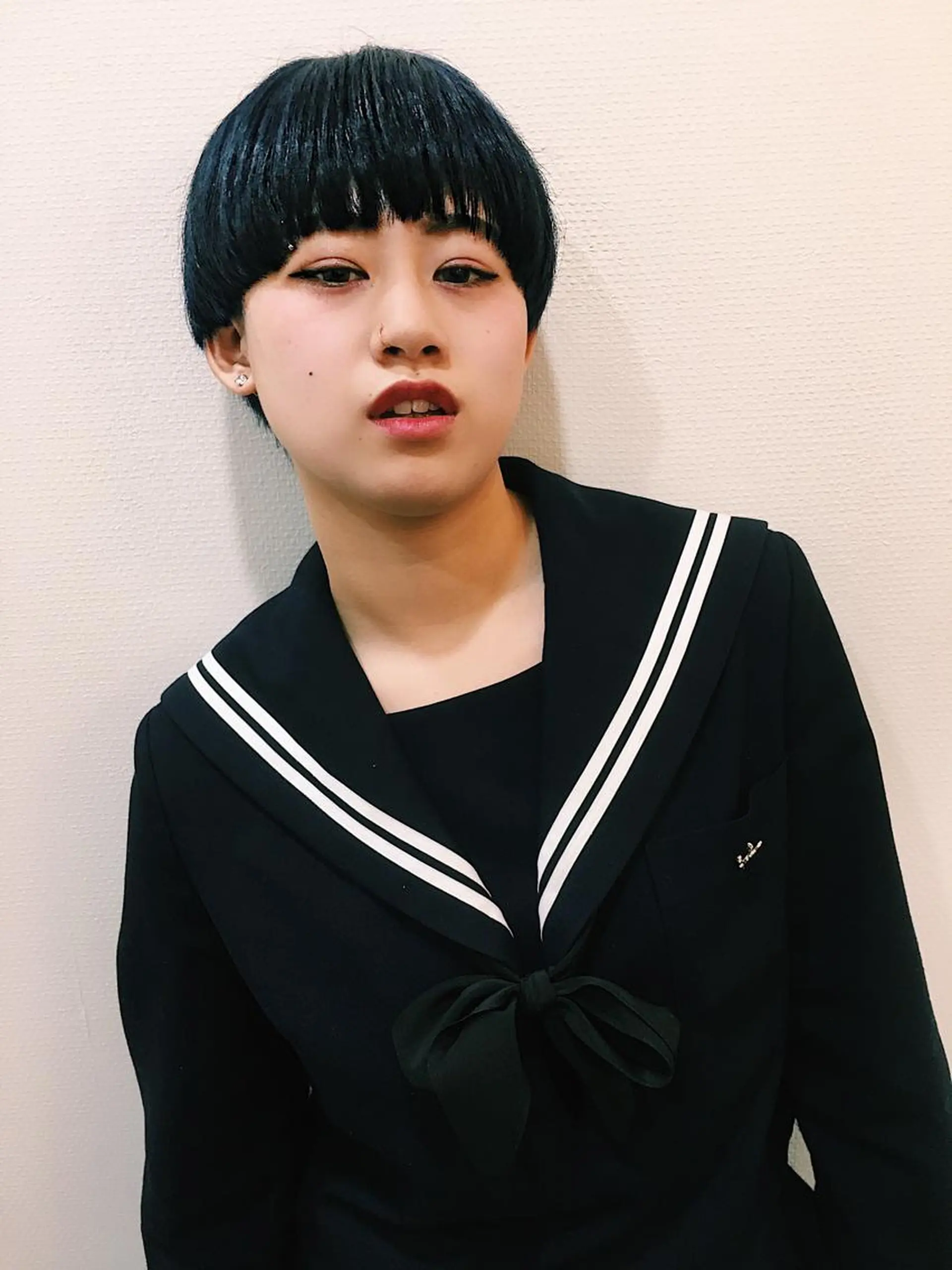 ショート カラー レイヤーカット/ パーマ/鎌田実奈歩のヘアスタイル