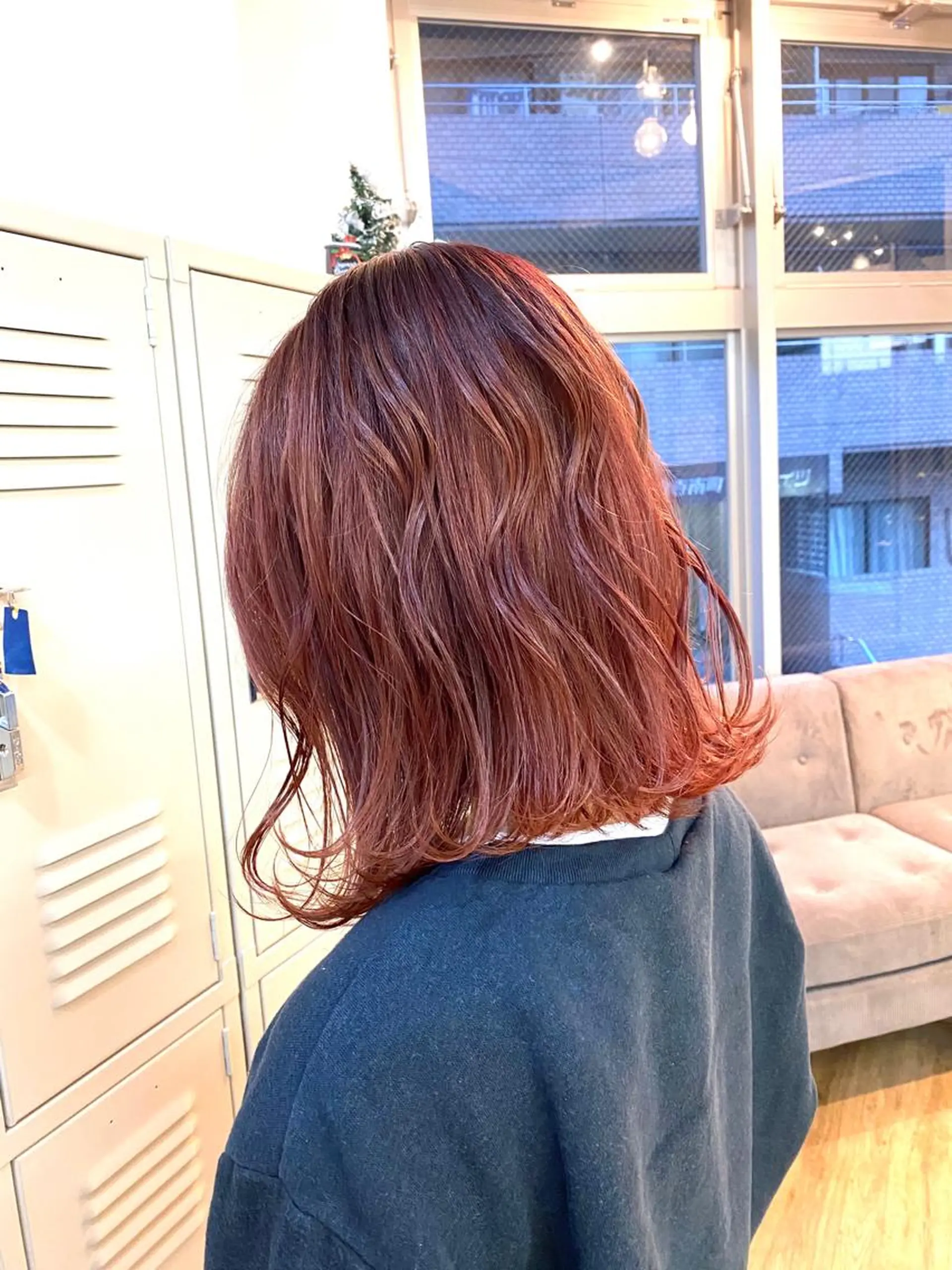 ミディアム カラー 谷合 貴志のヘアスタイル