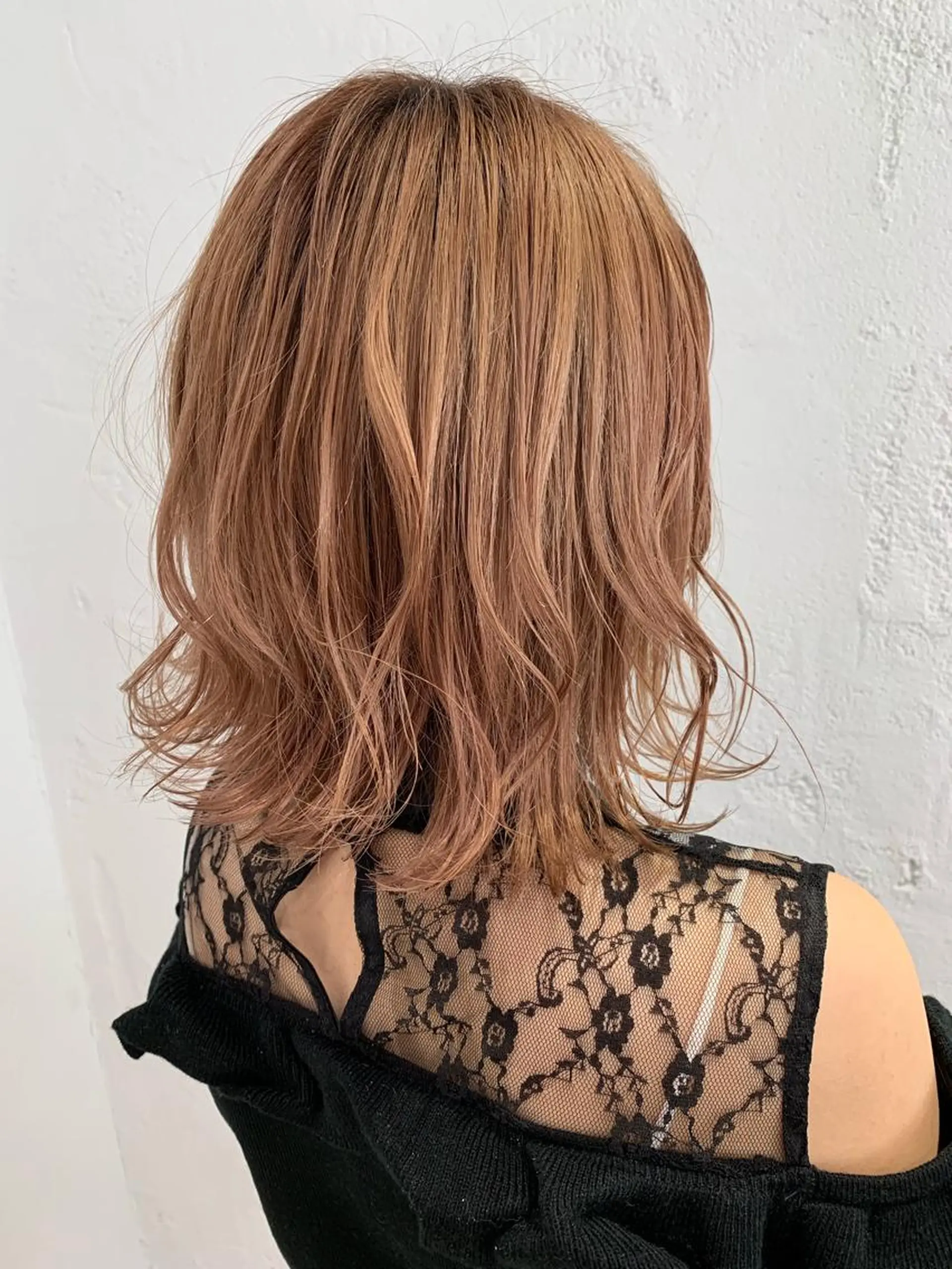 ミディアム 🫧透明感カラー/ ボブ/小笠原🪽のヘアスタイル