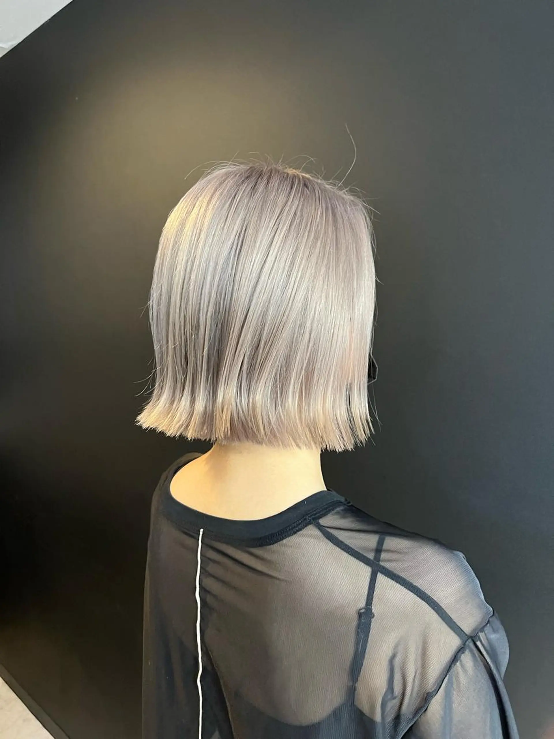 ショート カラー カット ヘアカラー トリートメント 🦋韓国ヘア 坂本 菜摘🦋のヘアスタイル