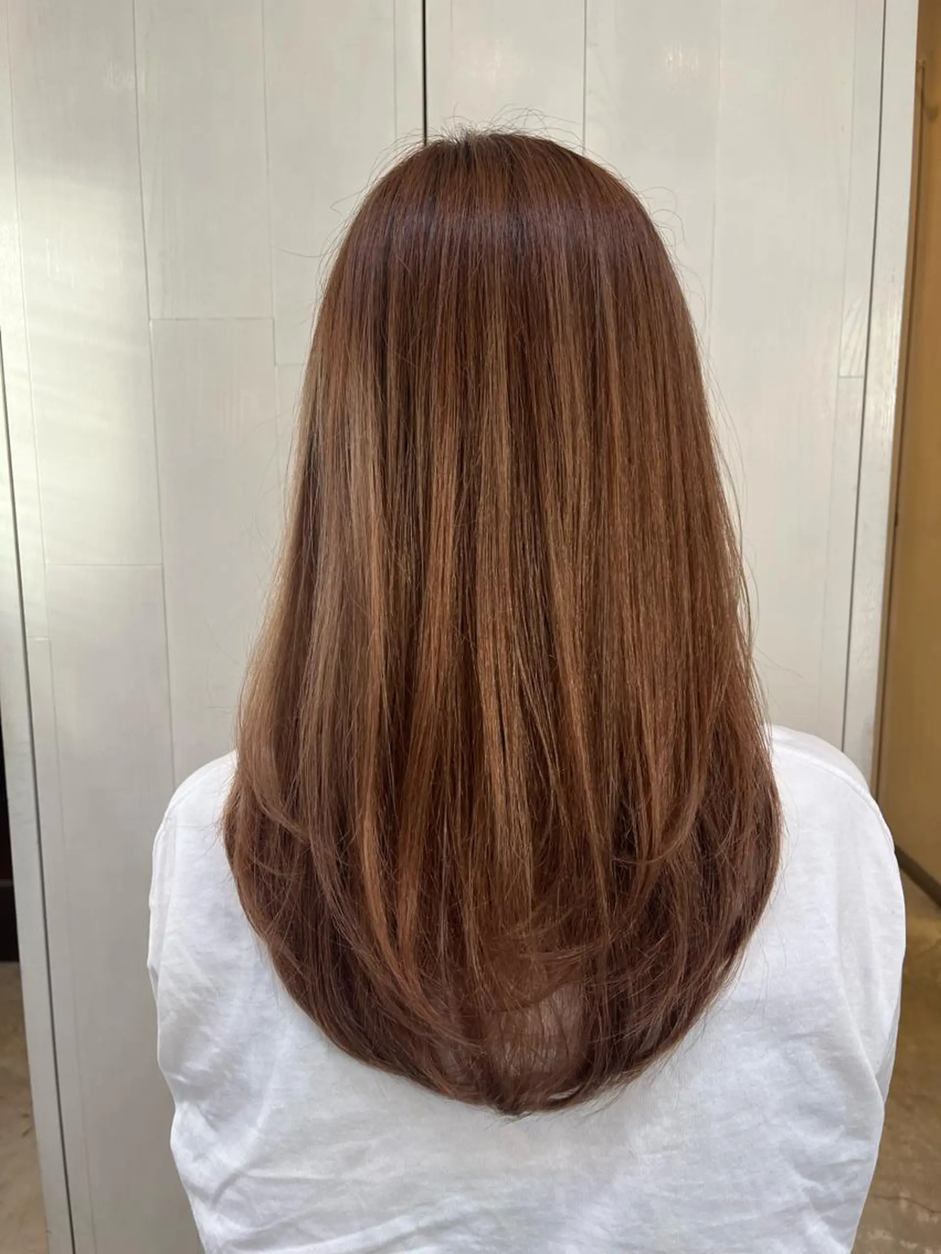 ロング ⬛️⬜️髪質改善⬛️ ⬜️藤川慎太郎のヘアスタイル