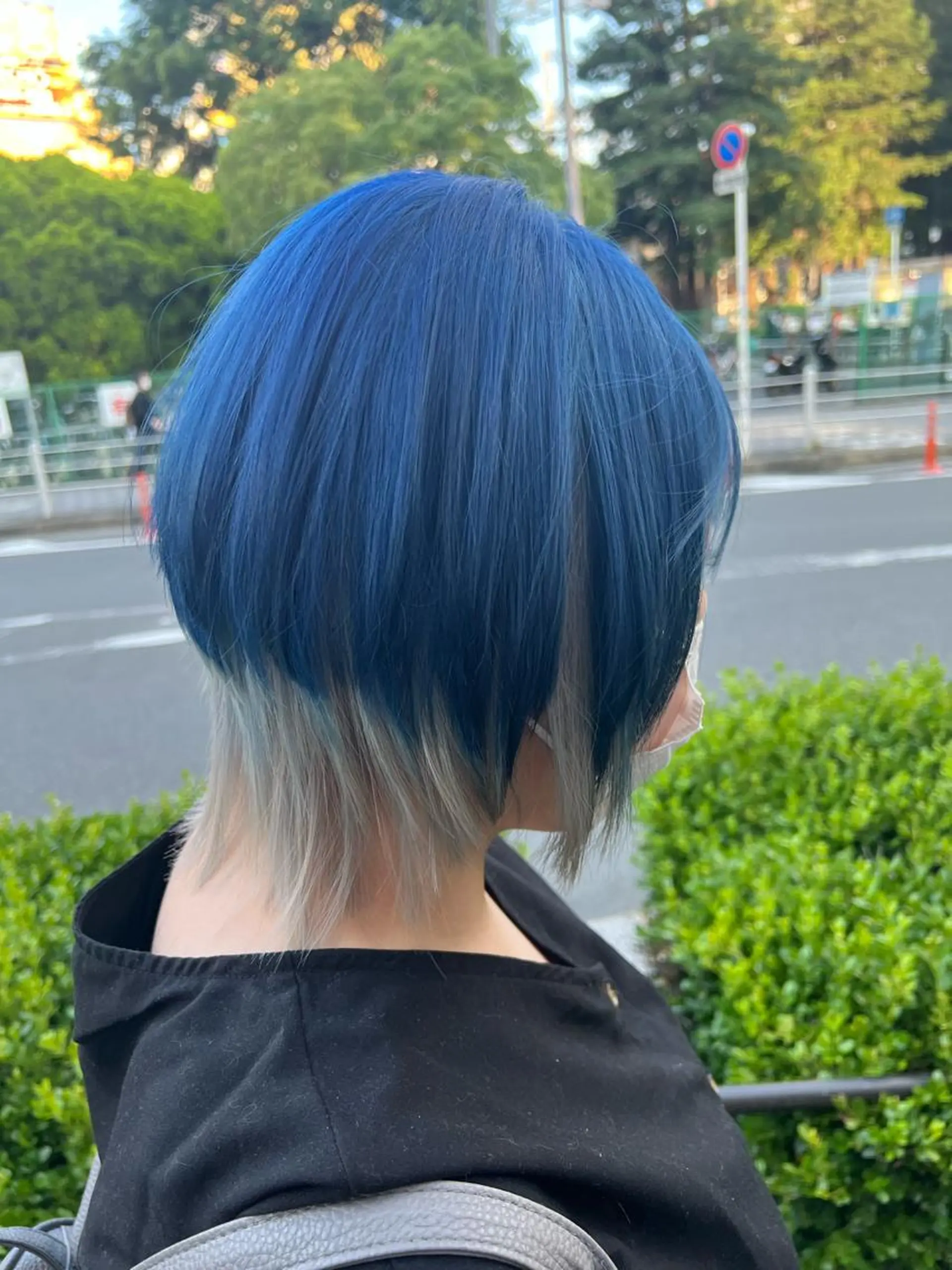 ショート カラー mimiiy梅田 中崎町ハイトーンのヘアスタイル
