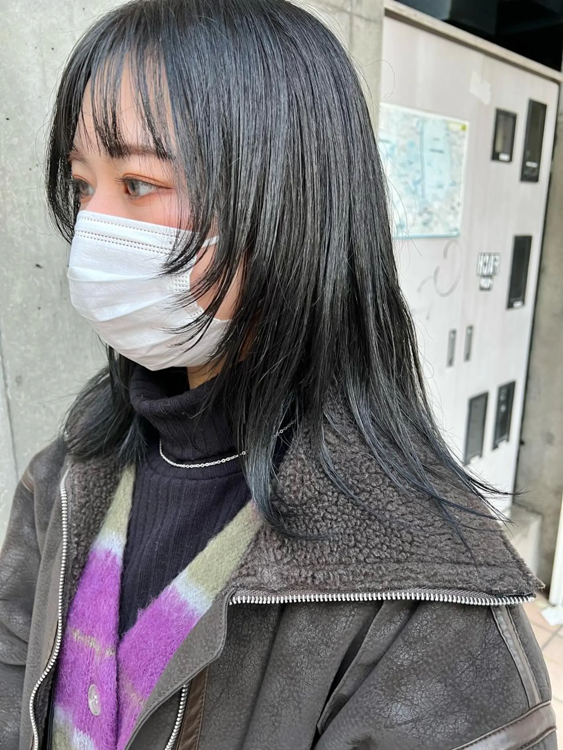 セミロング カラー ヘアアレンジ ヘアカラー トリートメント 🐺ウルフの神🐺 /カラー/けいすけのヘアスタイル