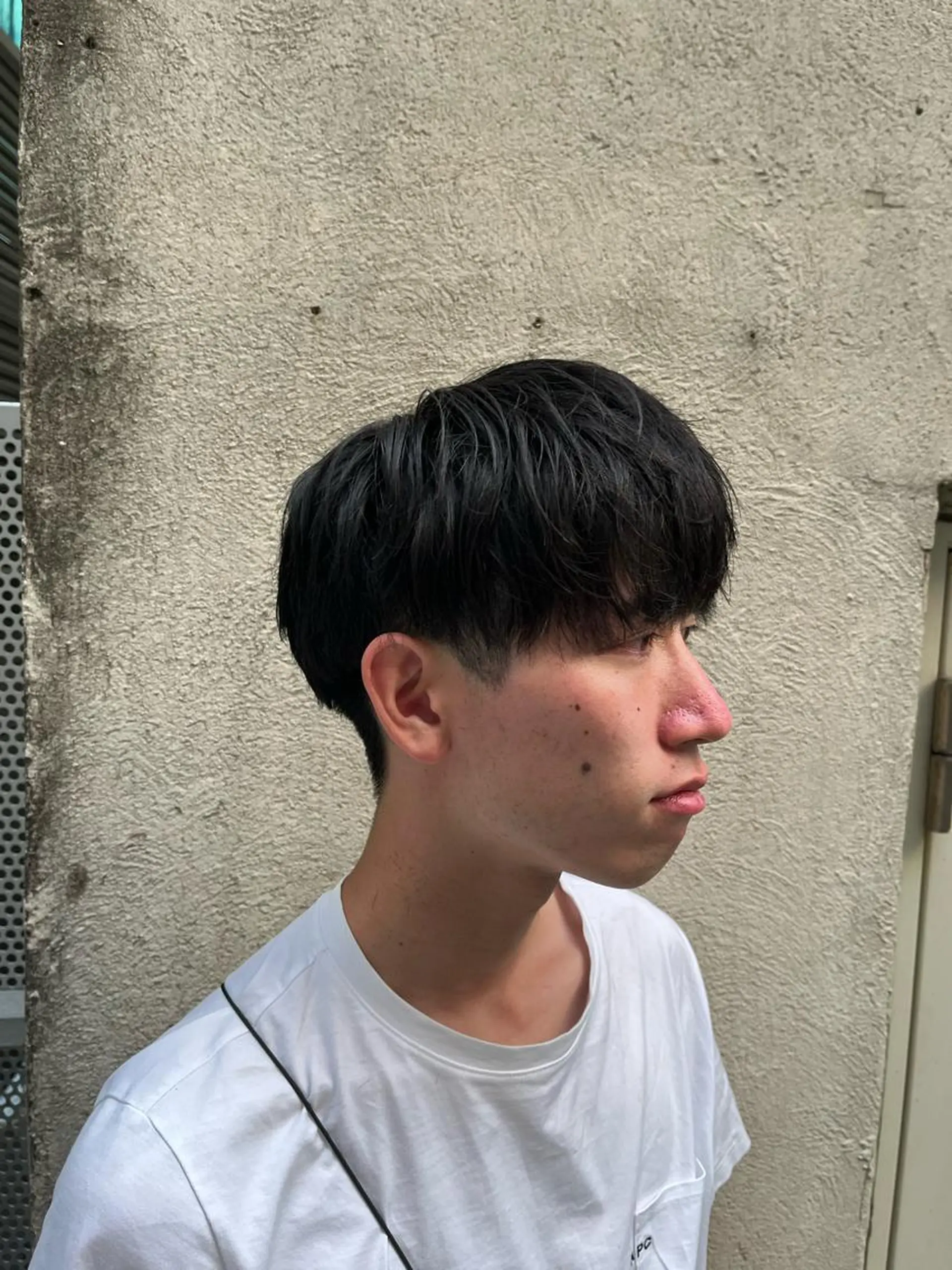 ショート パーマ メンズ カット トリートメント ヘアセット 🏆メンズヘア特化 🥇代表りんぺーのヘアスタイル