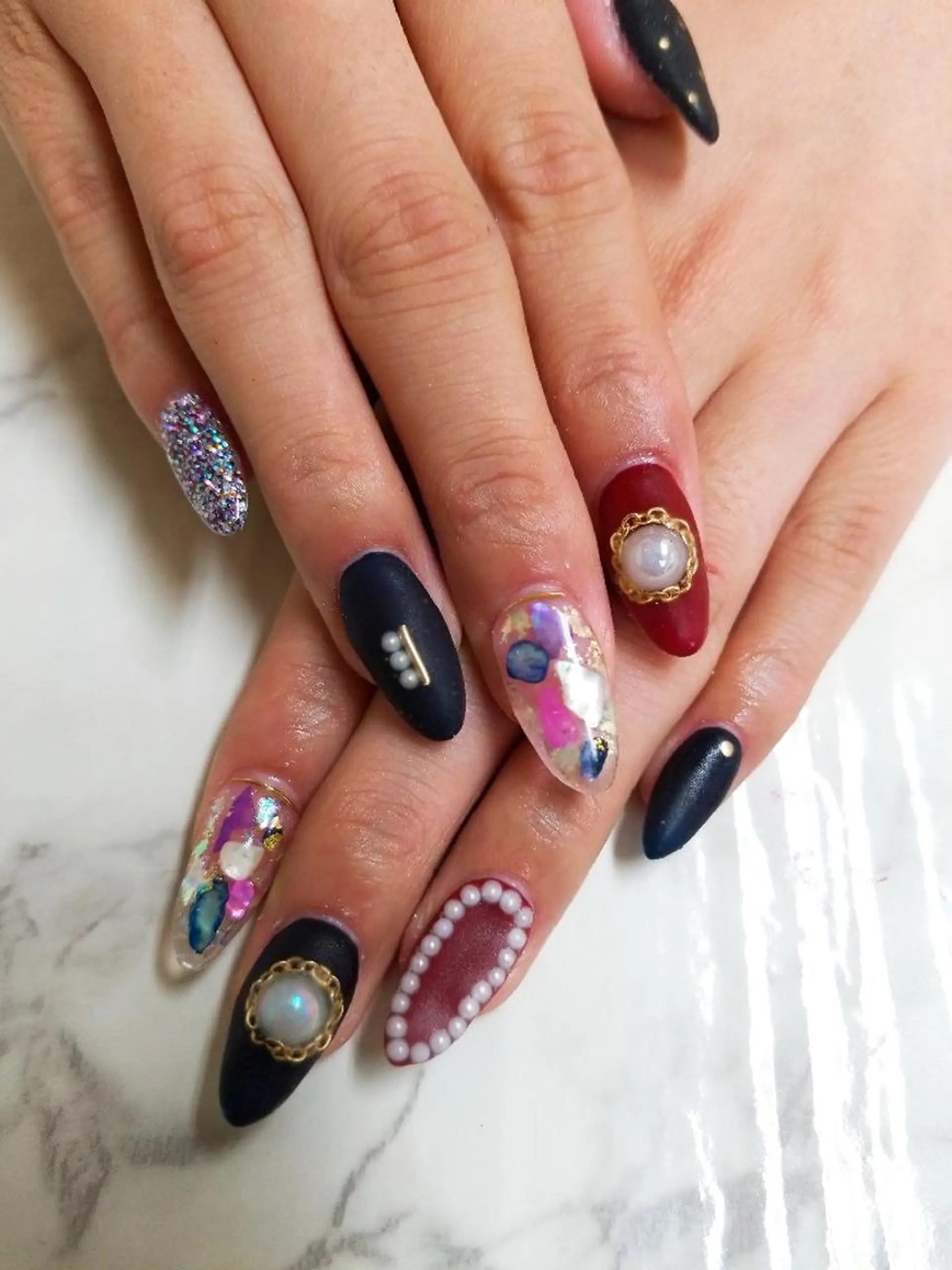 ネイル 河野ちえ (雑誌掲載サロン)のネイルデザイン