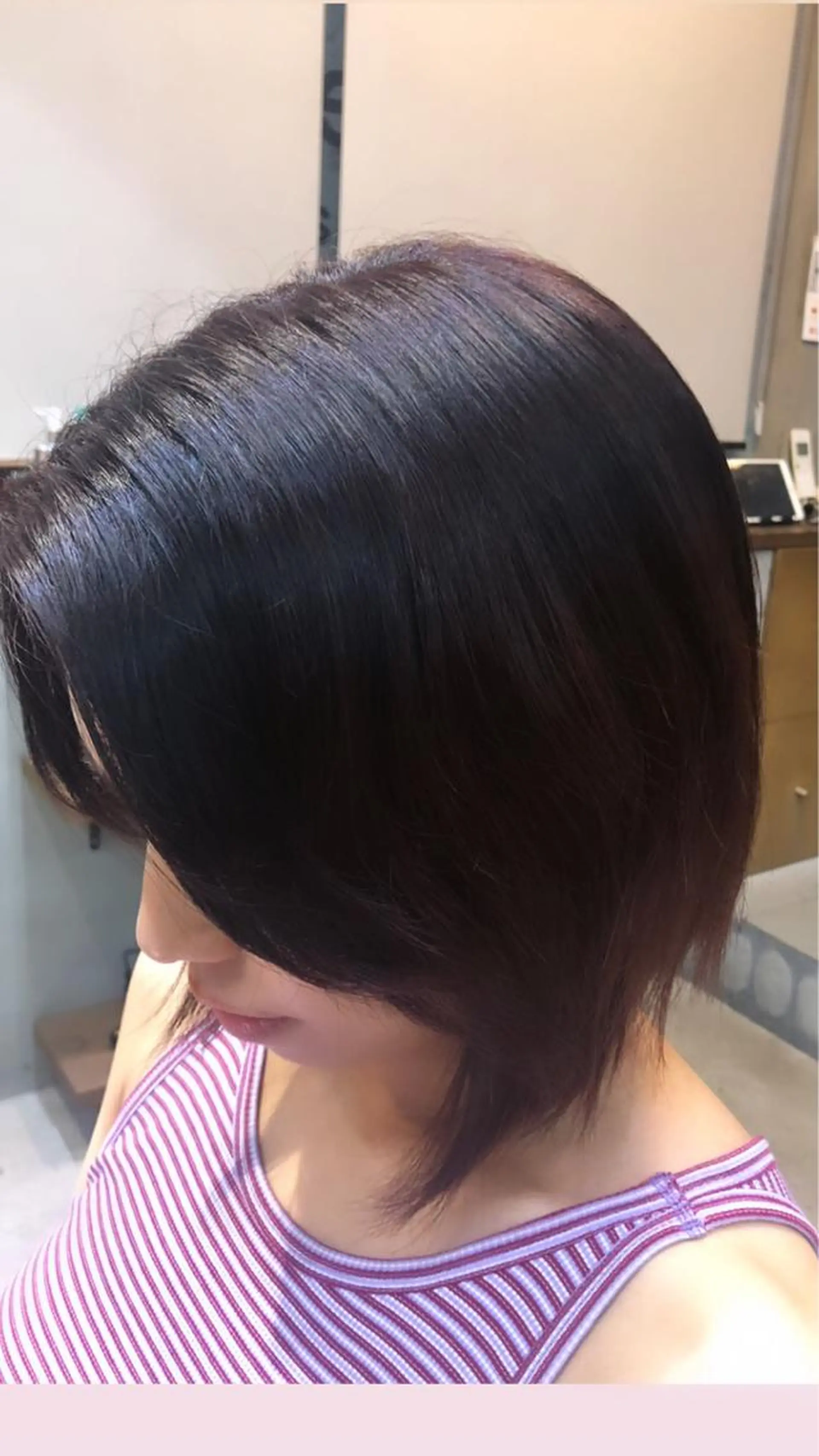 ショート カラー レッドカラー haruka 遥歌のヘアスタイル