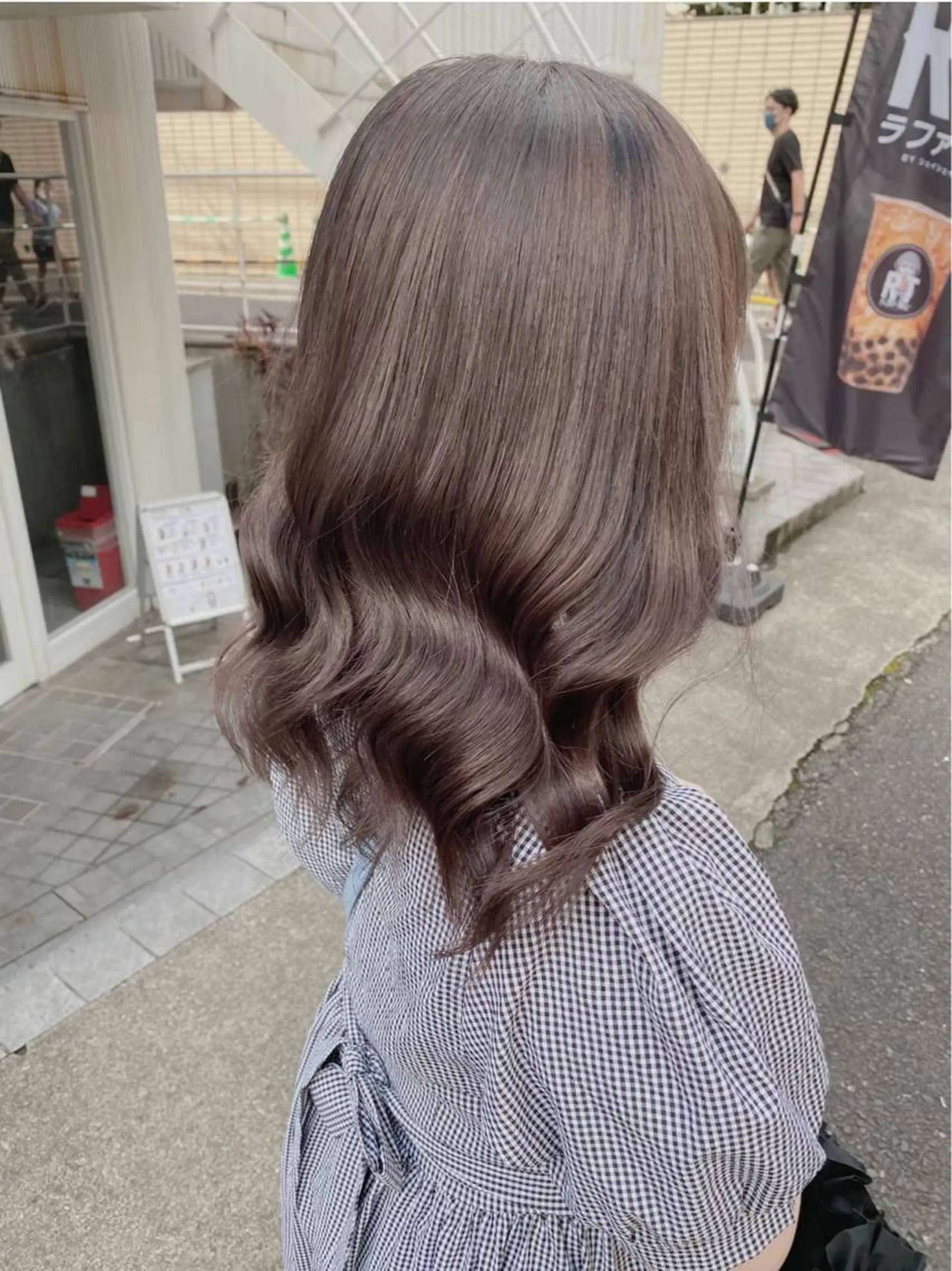 セミロング カラー ヘアアレンジ カット ヘアカラー 似合わせヘア💎 Ÿutóのヘアスタイル