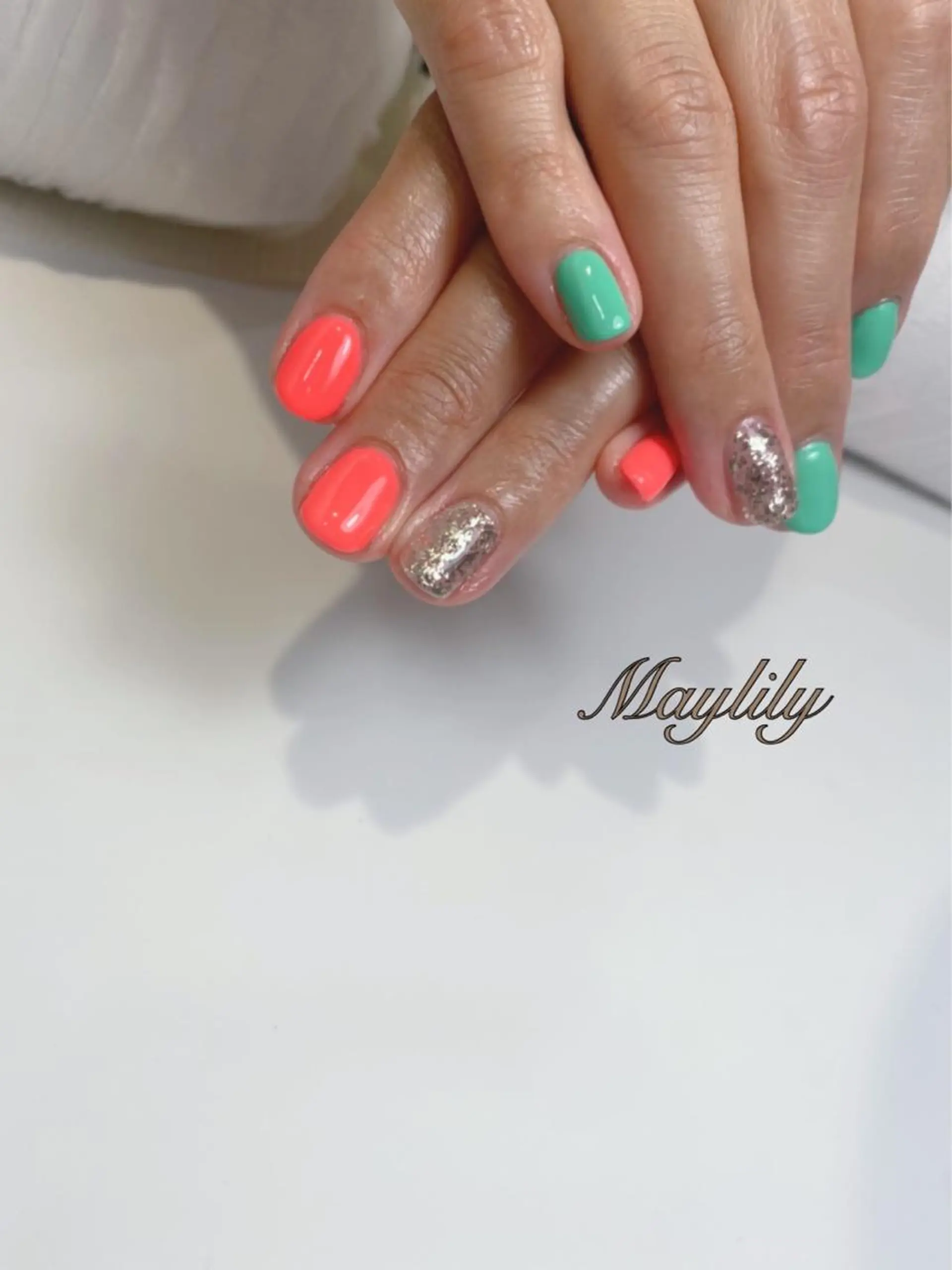 ネイル ワンカラーネイル Nail care salon Maylily所属・Nail salon Maylilyのネイルデザイン