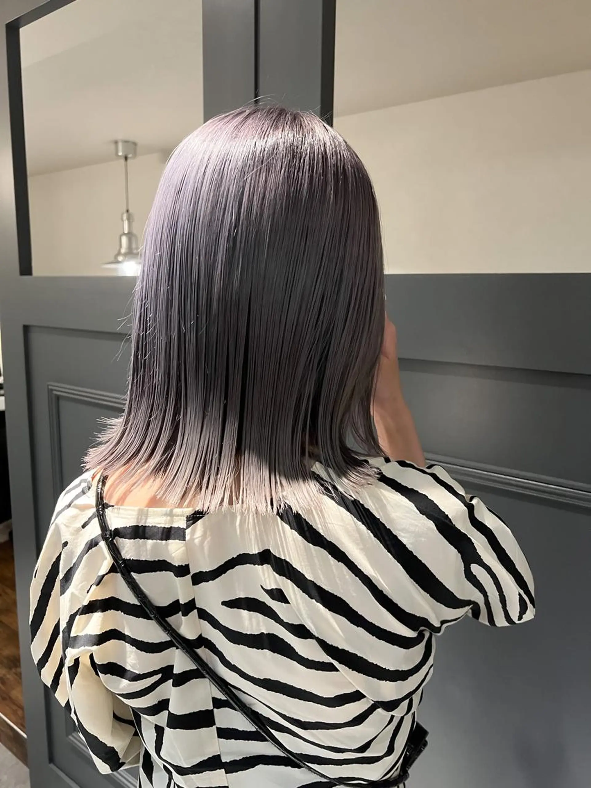 ミディアム カラー ヘアカラー Riretto hair所属・松田 詩奈のヘアスタイル