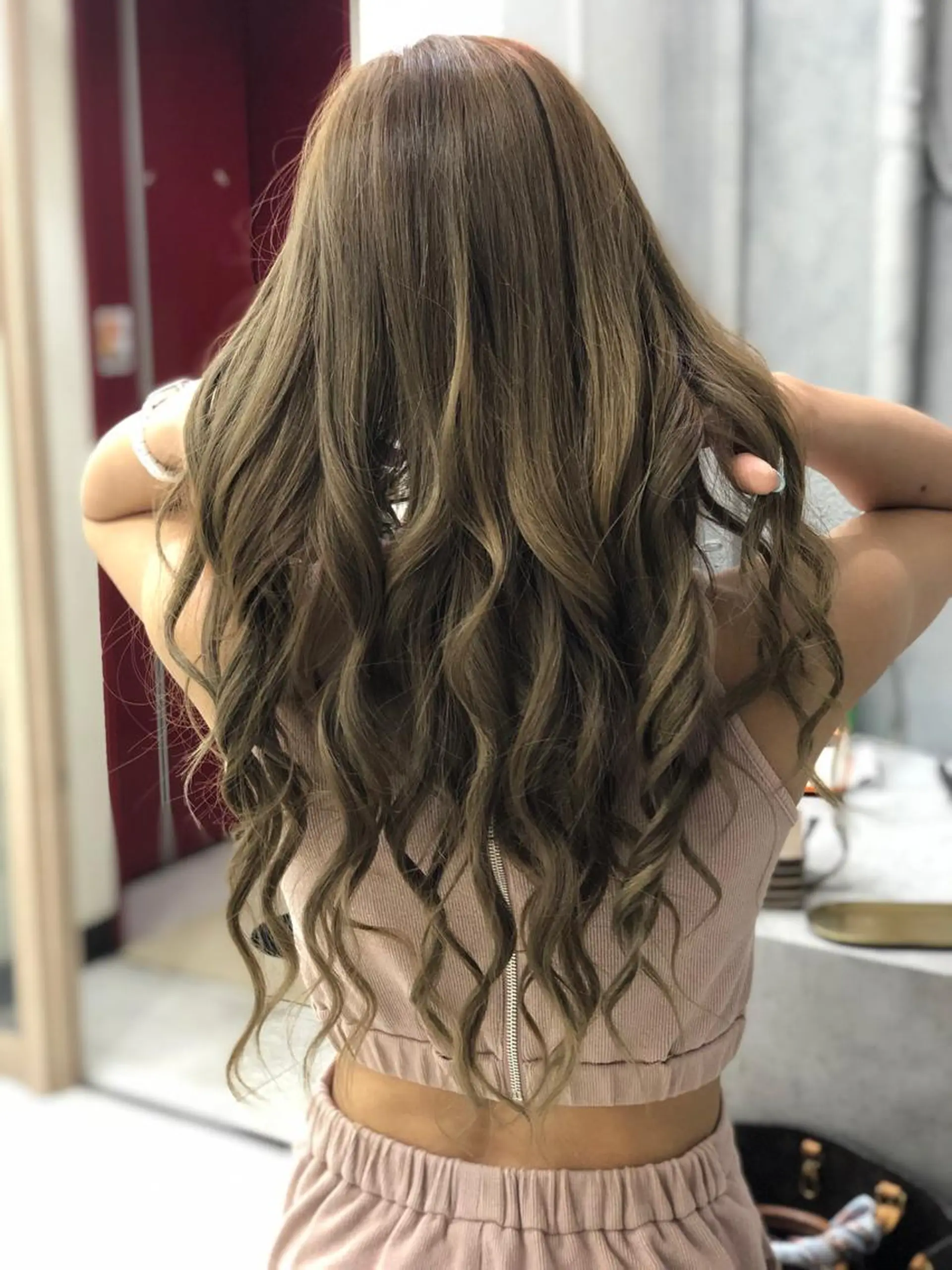 ロング Minemoto Fumiyaのヘアスタイル