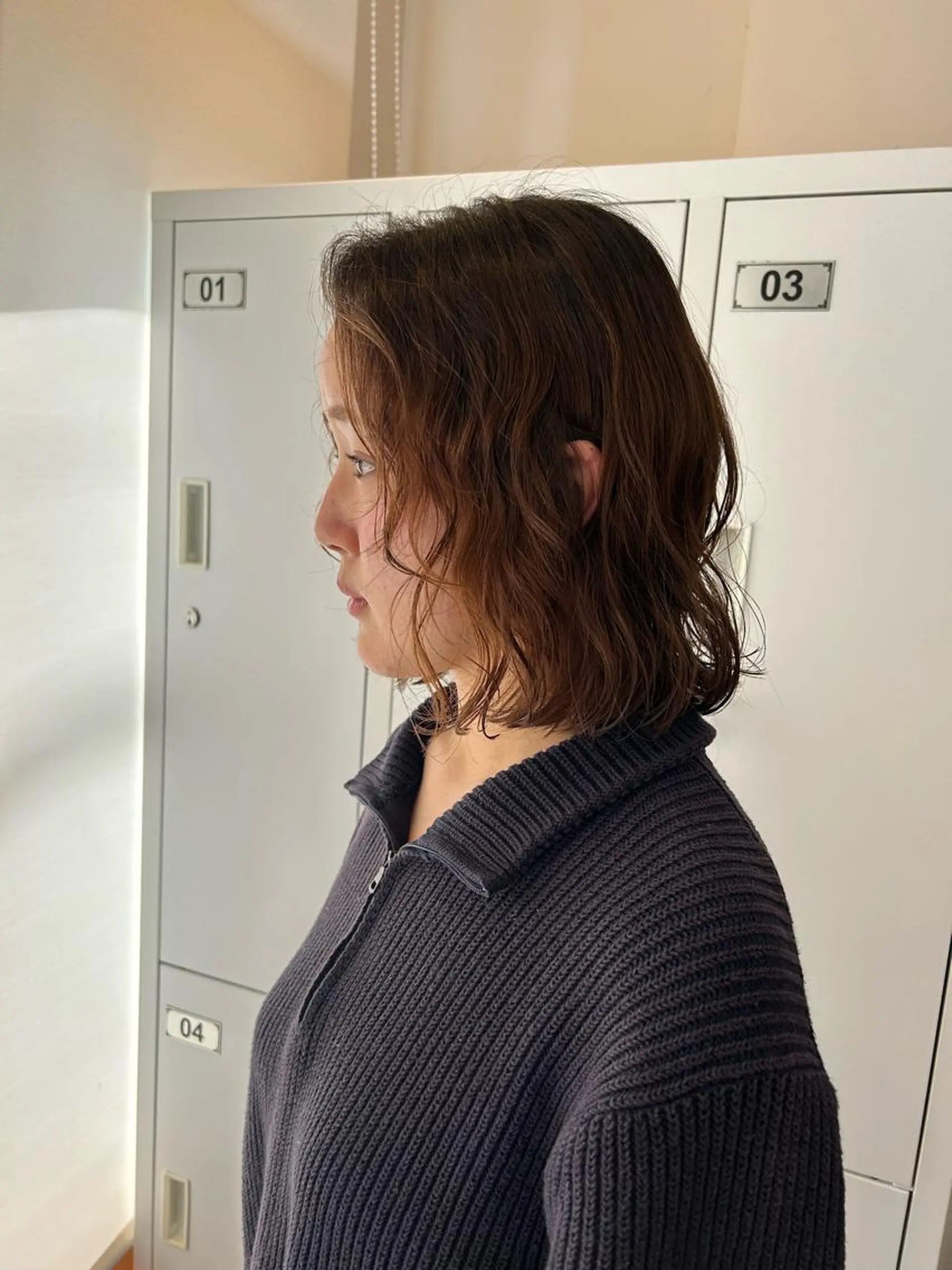 パーマ カット パーマ なかむら ゆきのヘアスタイル