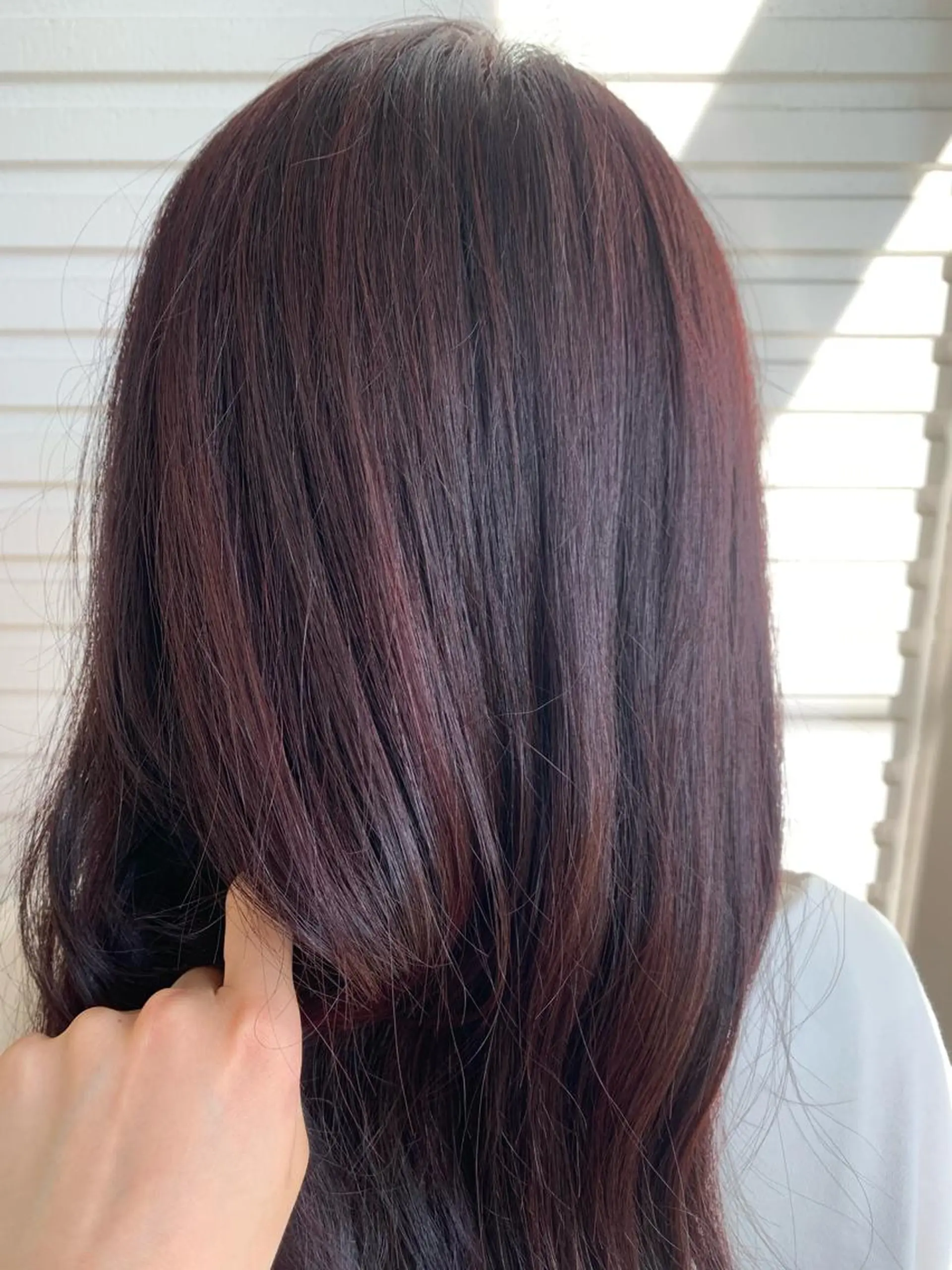 セミロング ワタナベ アオイのヘアスタイル