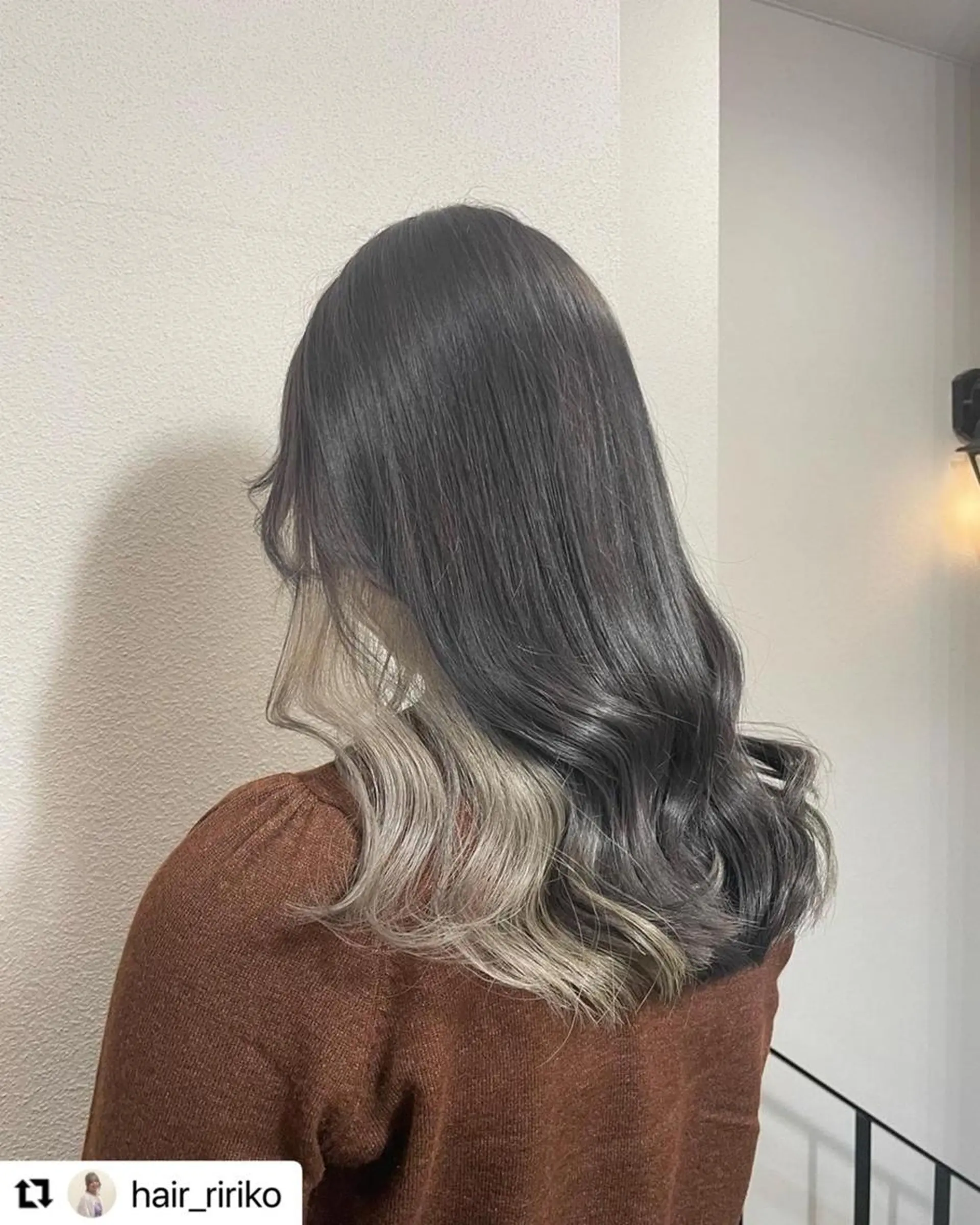 ミディアム カラー メンズ メンズインナーカラー インナーカラー 🩷Eny terrace🩷のヘアスタイル