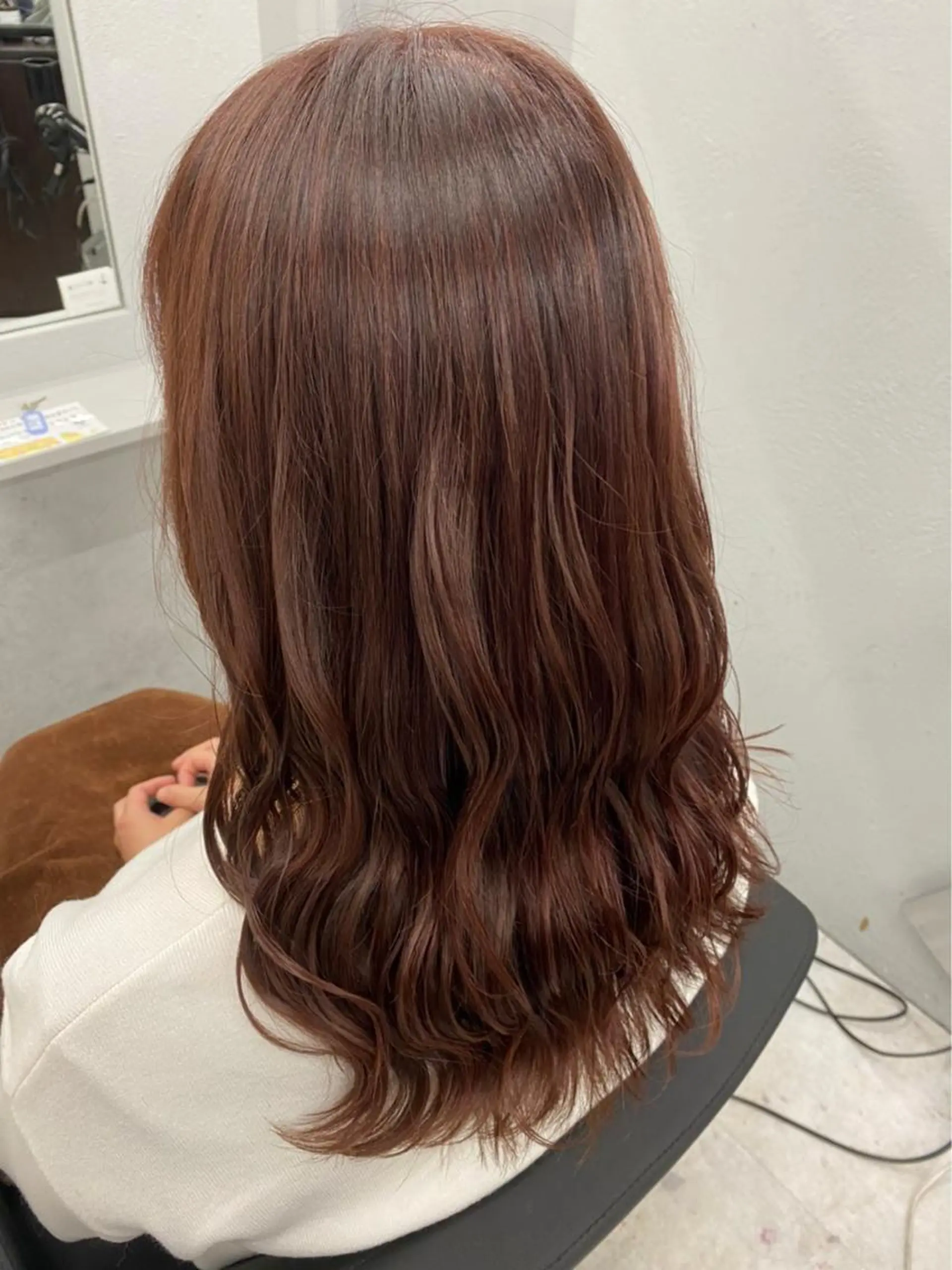 ロング カラー レイヤーカット✂️ 若葉のヘアスタイル