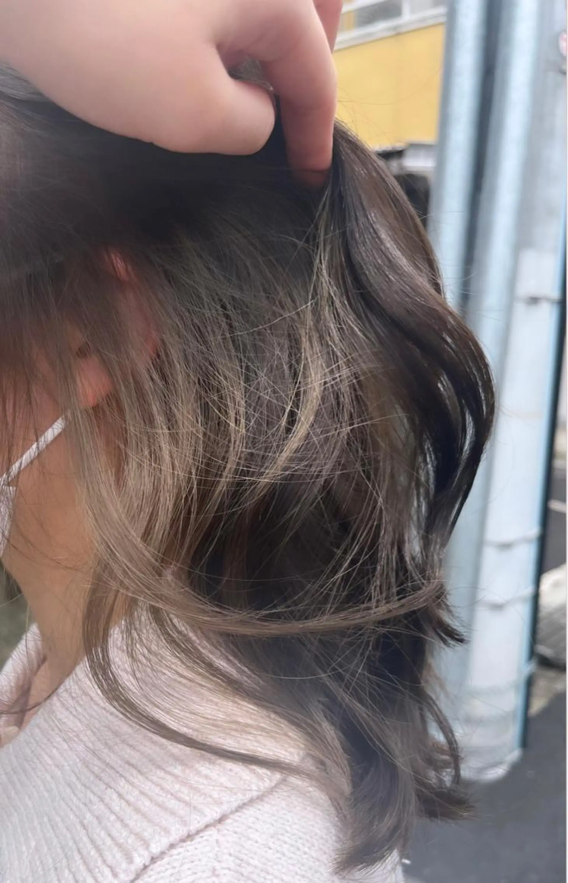 カラー ベージュカラー ミルクティーベージュ アトリエファゴ　ハナミズキ店所属・アトリエファゴ Noaのヘアスタイル