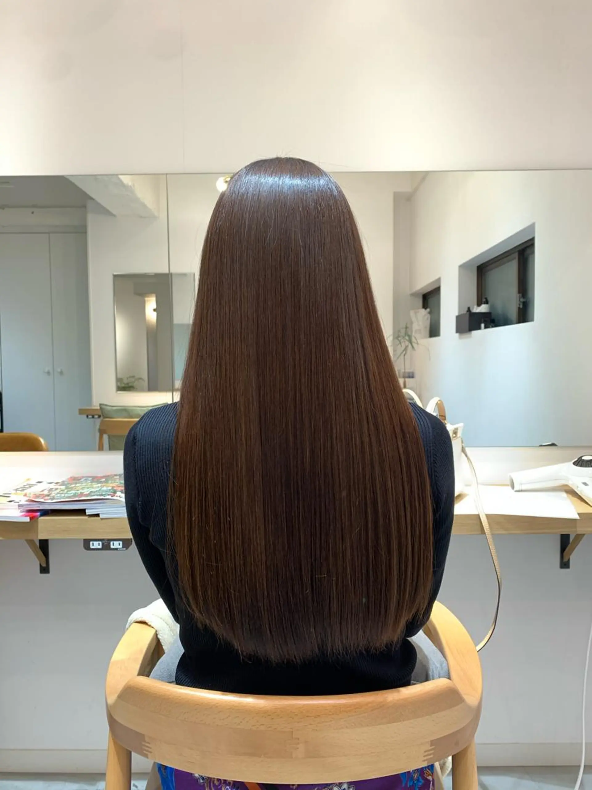 ロング ✨髪質改善　美髪✨ 縮毛　井上 大誠のヘアスタイル