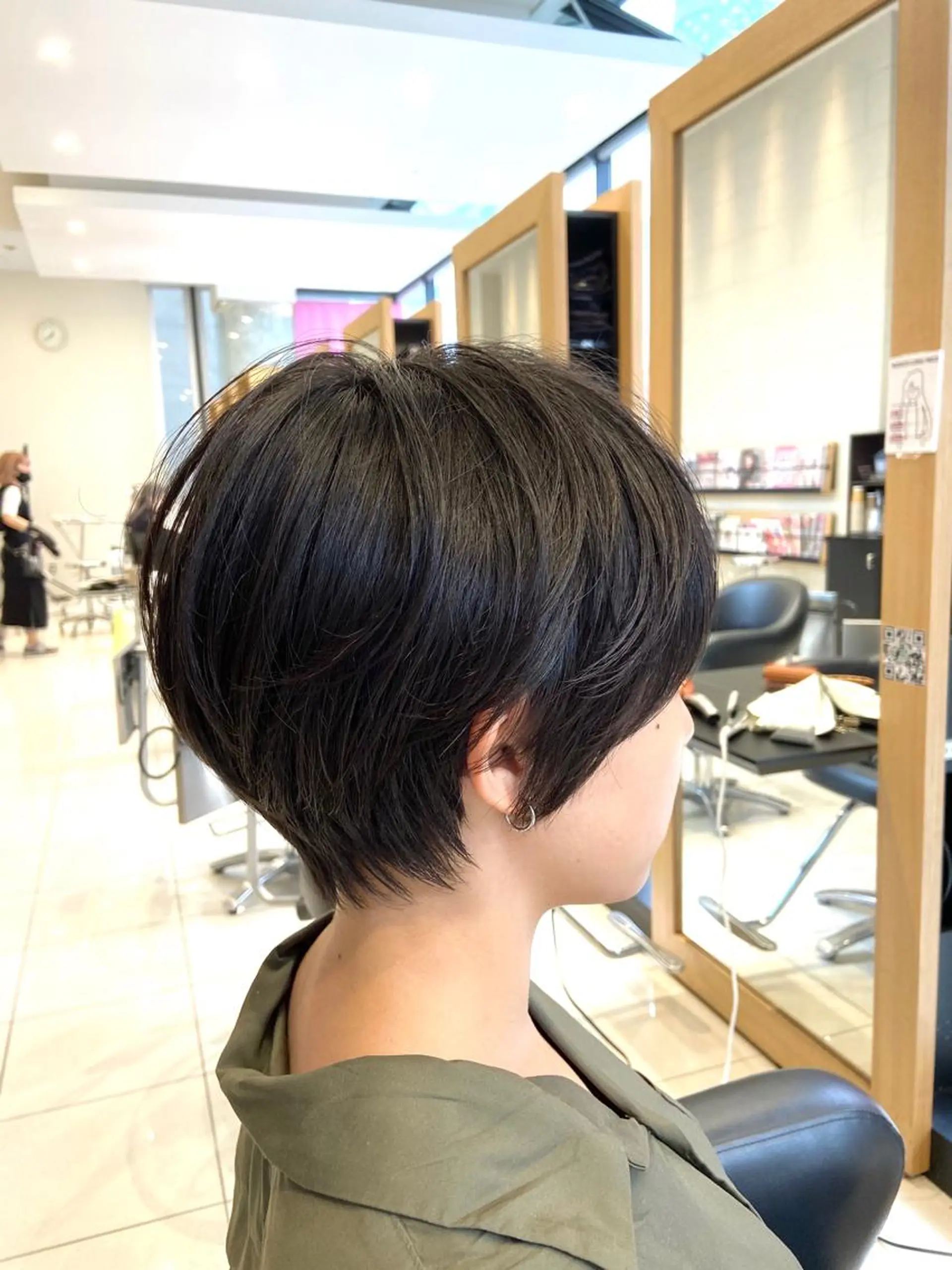 ショート ショート白髪染め無料 ／河瀬謙介のヘアスタイル