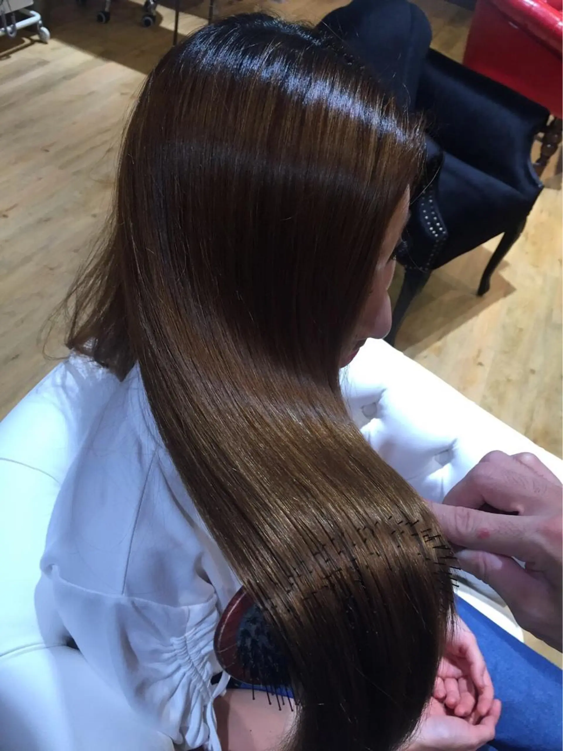 ロング カラー パーマ ヘアアレンジ メンズ キッズ ネイル マツエク・マツパ アティリー 西梅田のヘアスタイル