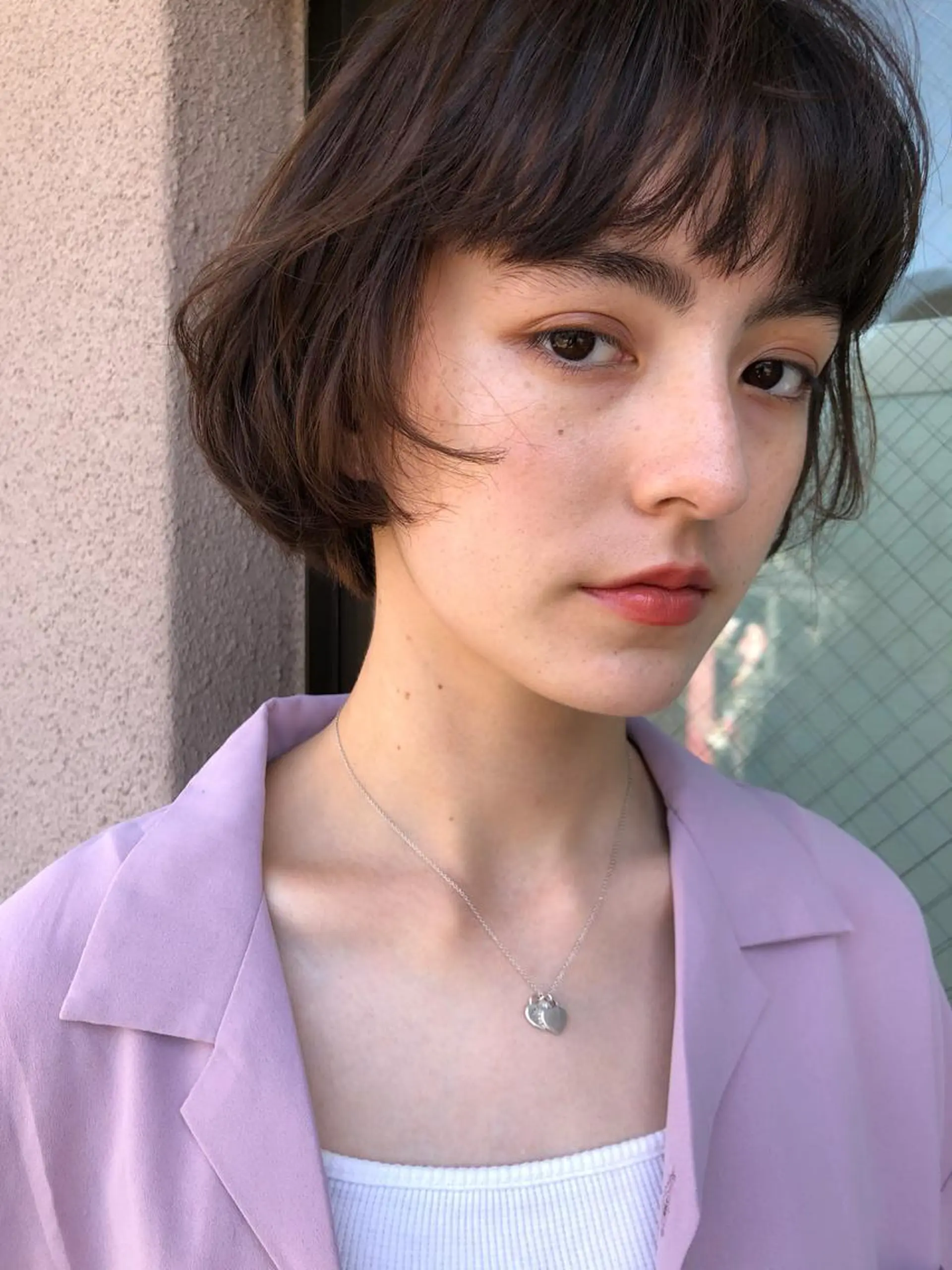 ショート カラー レイヤー,ボブ / 彩未のヘアスタイル