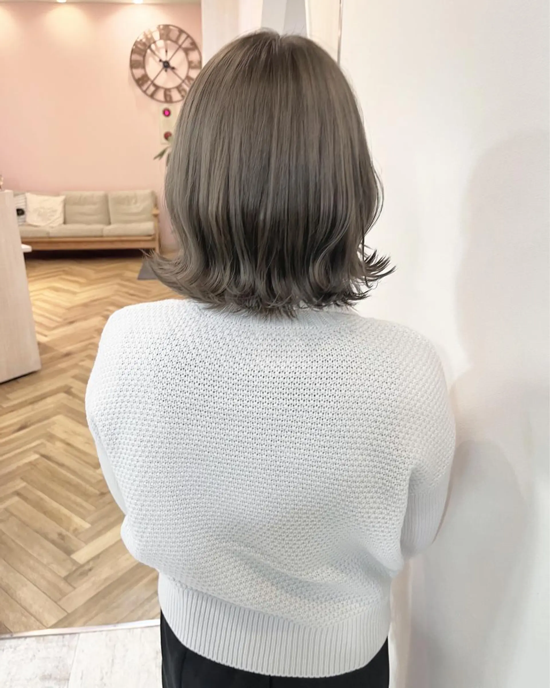 ショート カラー ヘアアレンジ ブリーチなし/ レイヤー🌿runaのヘアスタイル