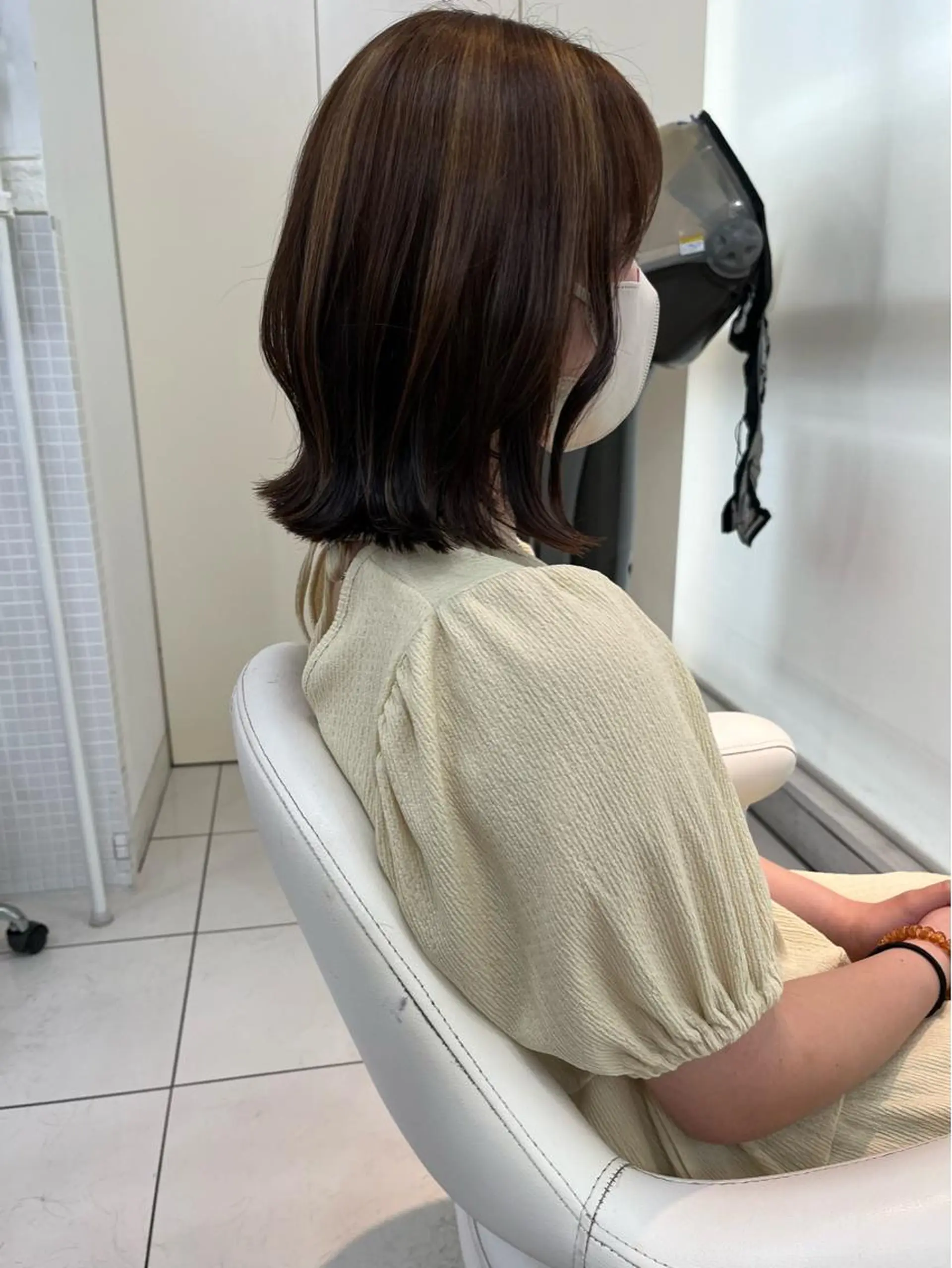 ミディアム カラー アレンジ＆ショート 💙YUKINOのヘアスタイル