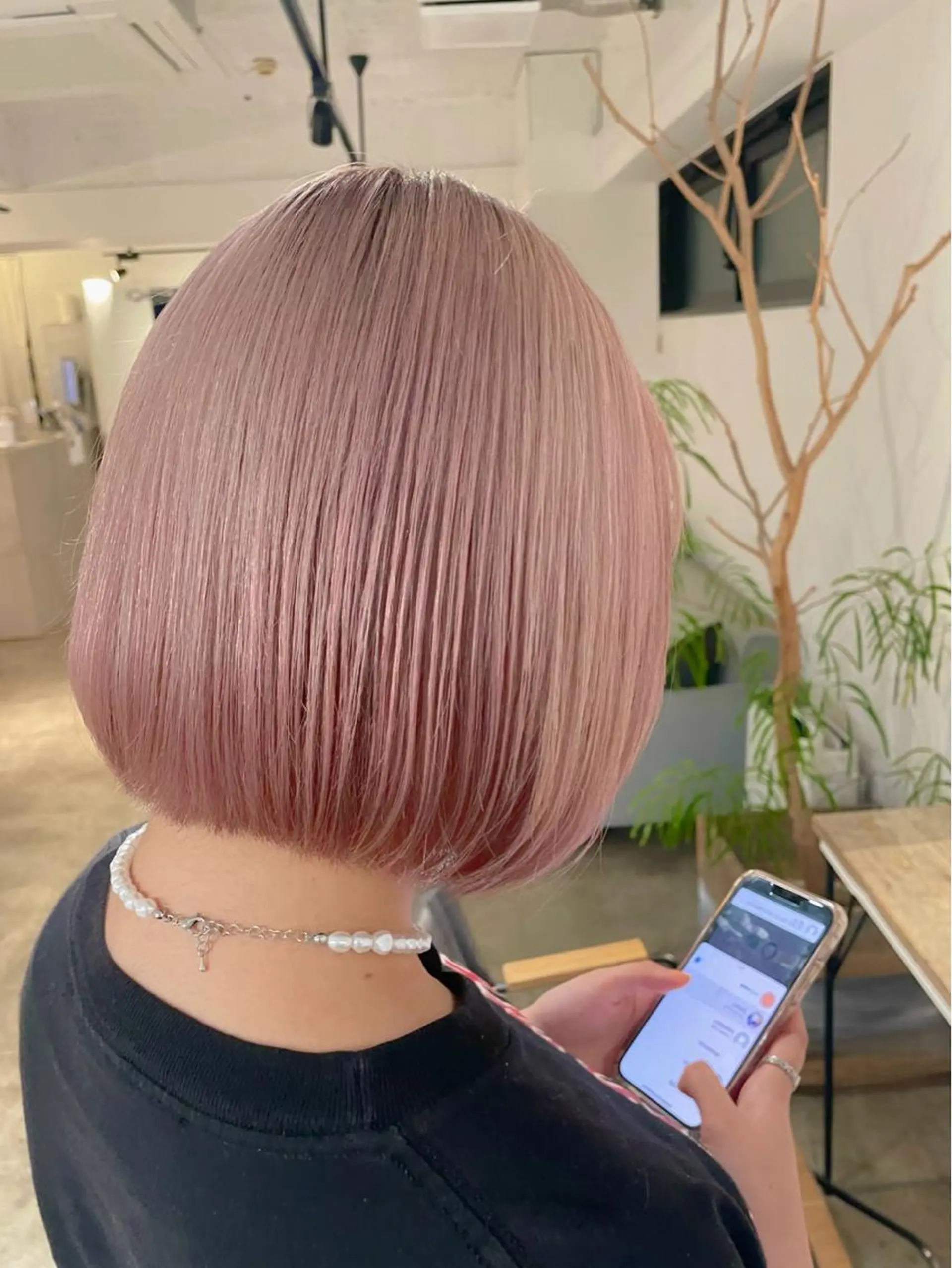 ショート カラー ベージュカラー ブリーチ ケアブリーチ ケアカラー ダブルカラー ヘアカラー トリートメント 暖色カラー🍒 ケアブリーチ/akiのヘアスタイル