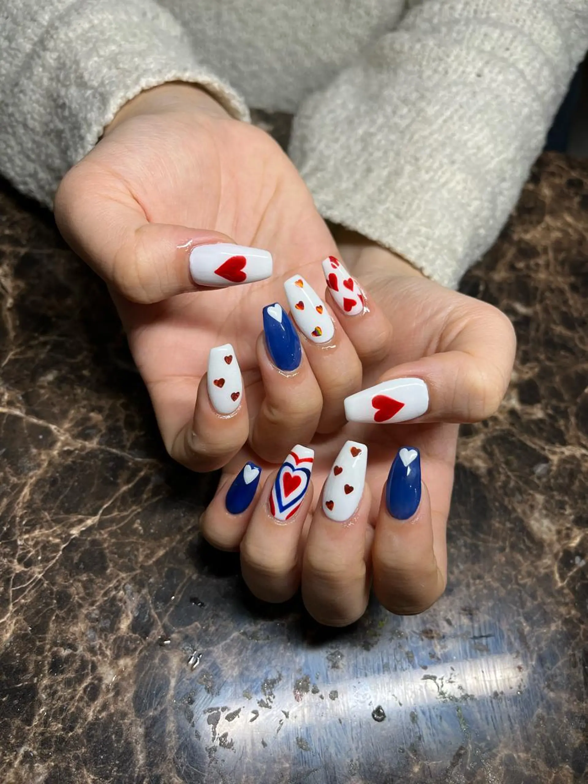 ネイル ハンドネイル IROHA Nail 矢掛萌子のネイルデザイン