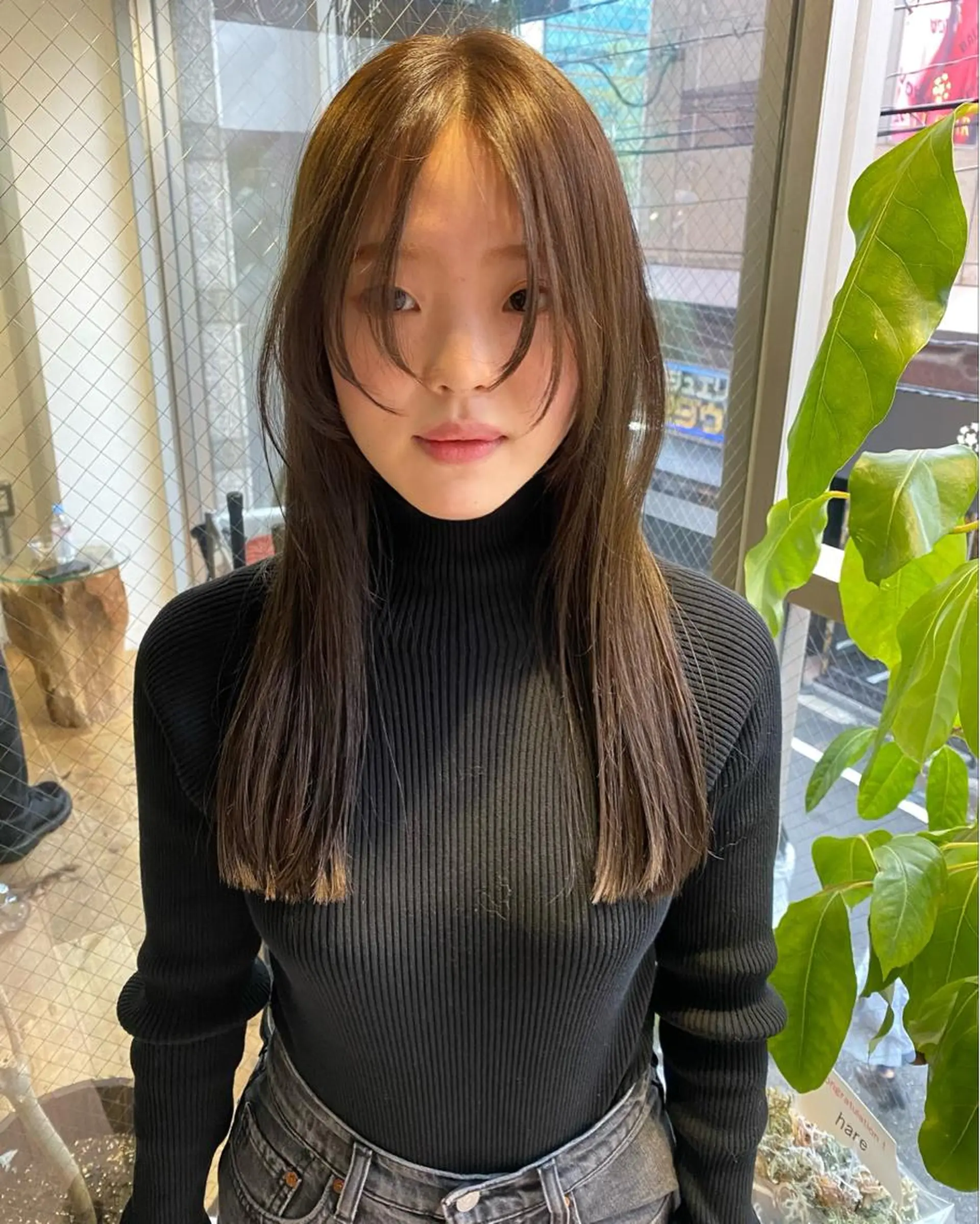 セミロング カラー ヘアアレンジ GIVET (ジヴェ)所属・撮影モデル募集 🦋soemikaのヘアスタイル