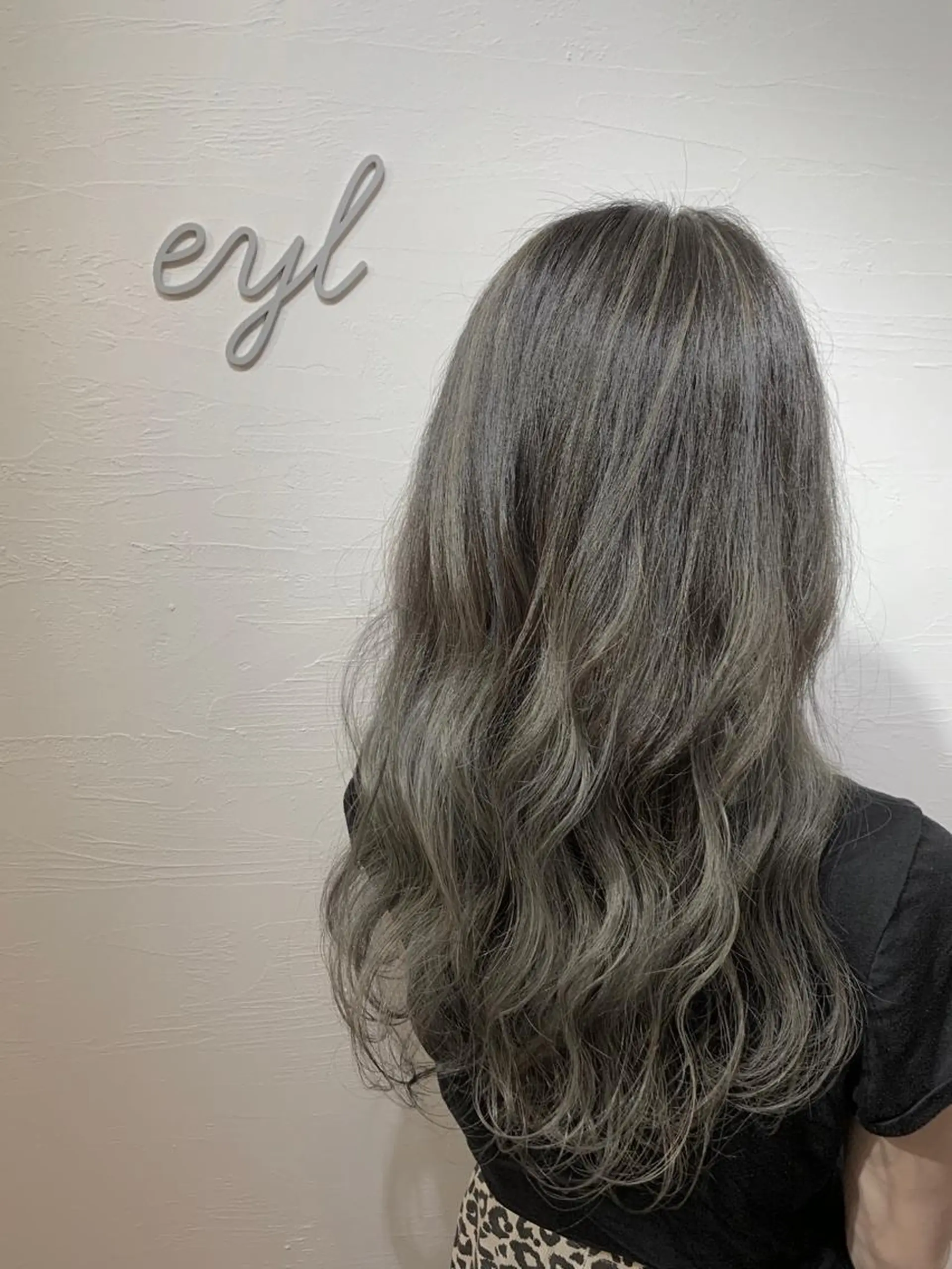 ロング カラー カット ヘアカラー トリートメント eyl〜エイル〜所属・💎赤み消しカラー 特化型デザイナー💎のヘアスタイル