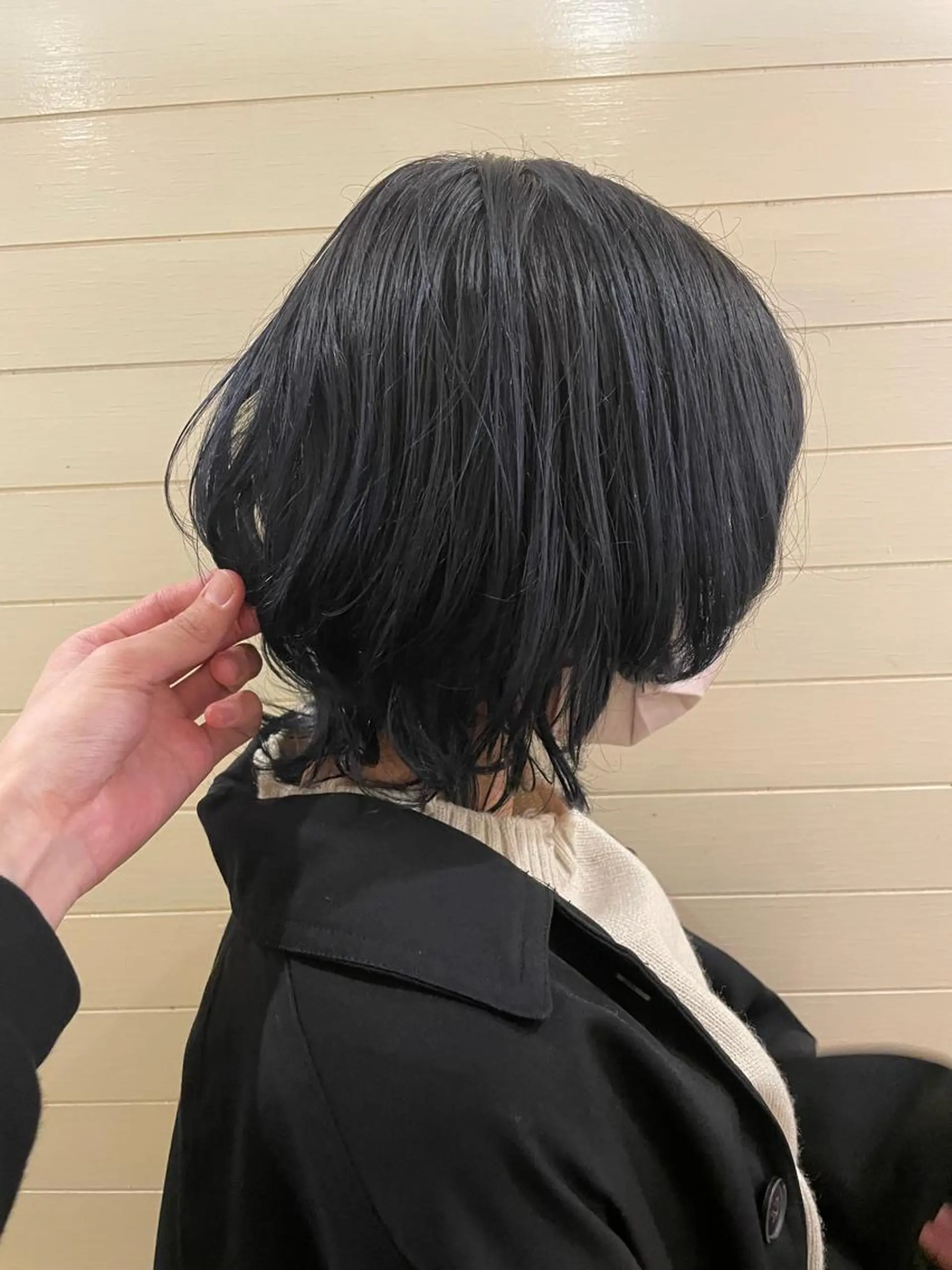 ミディアム ウルフカット カット 🐺高椋 海/ウルフ/レイヤーのヘアスタイル