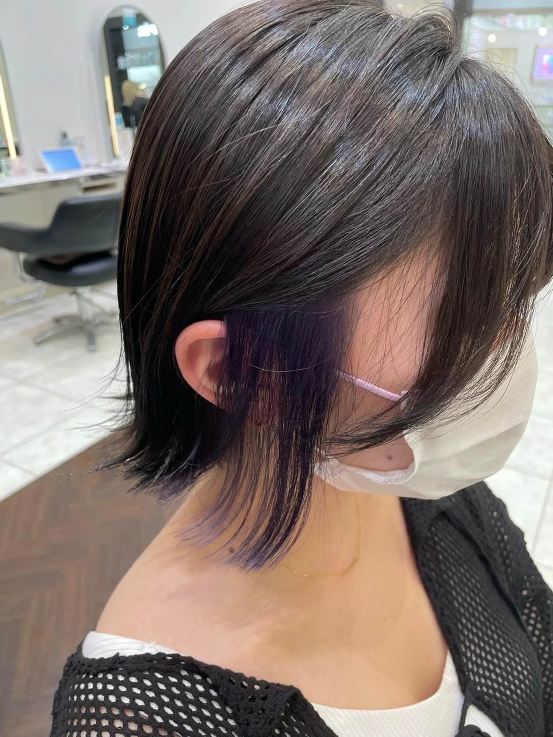 ミディアム ヘアカラー GOAT_茅ヶ崎 キシ サクラのヘアスタイル